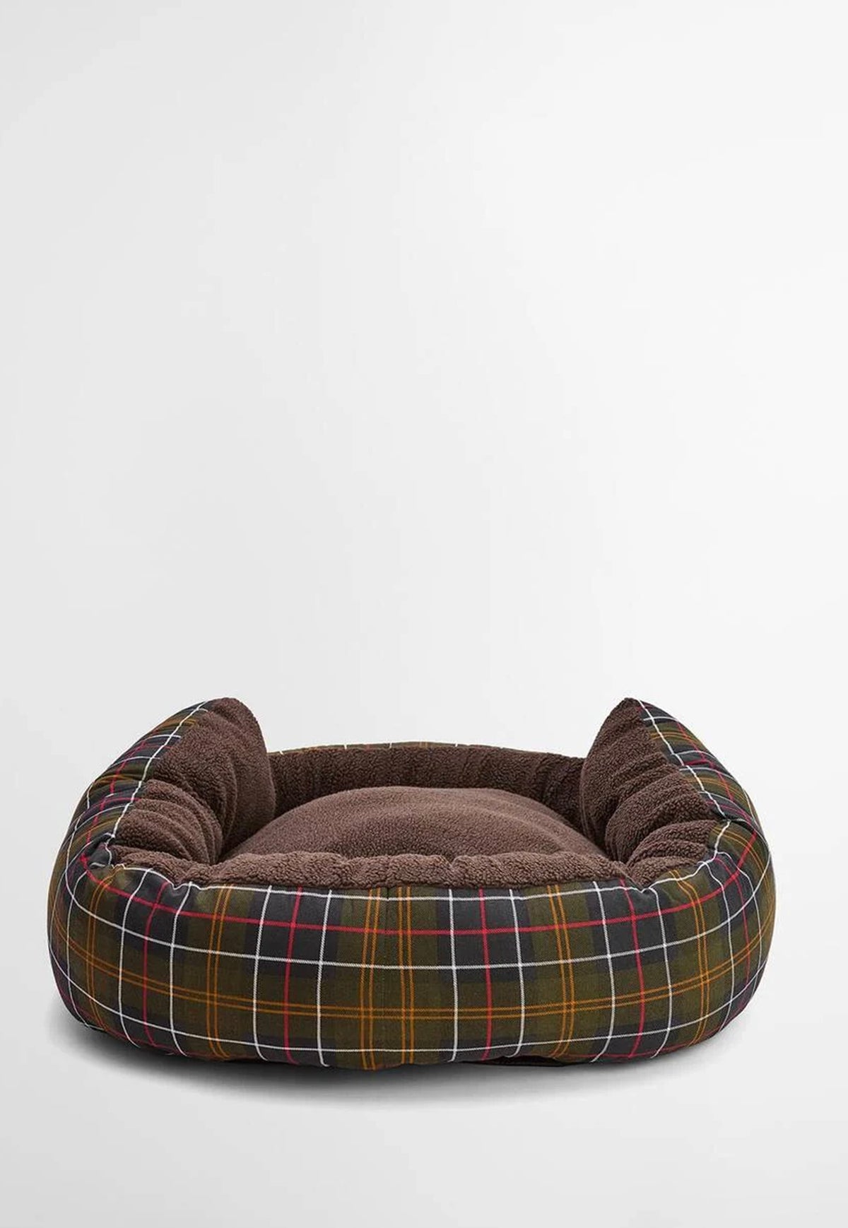 Dog Snuggle Bed 30" - Classic Tartan