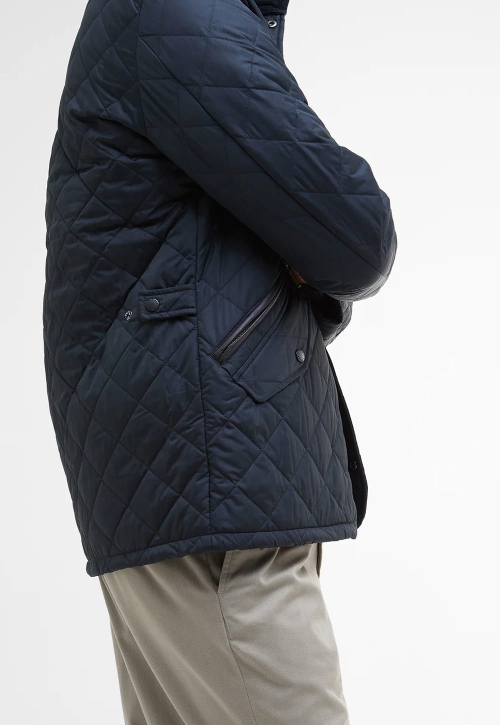 Chelsea Quilted Jacket - Navy
