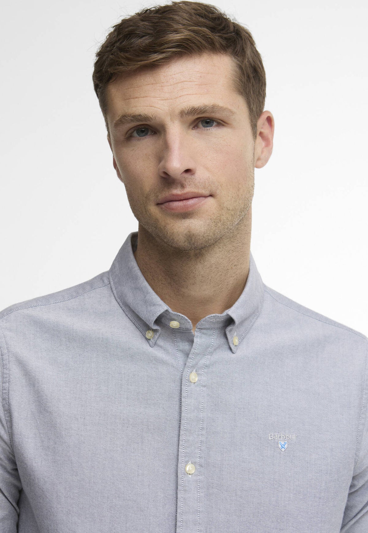Oxtown Tailored Shirt - Grey Blue