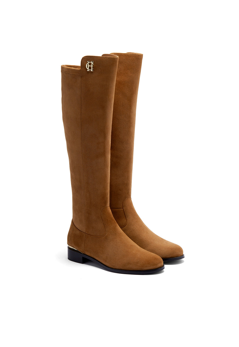 Albany Knee Boot - Tan Suede