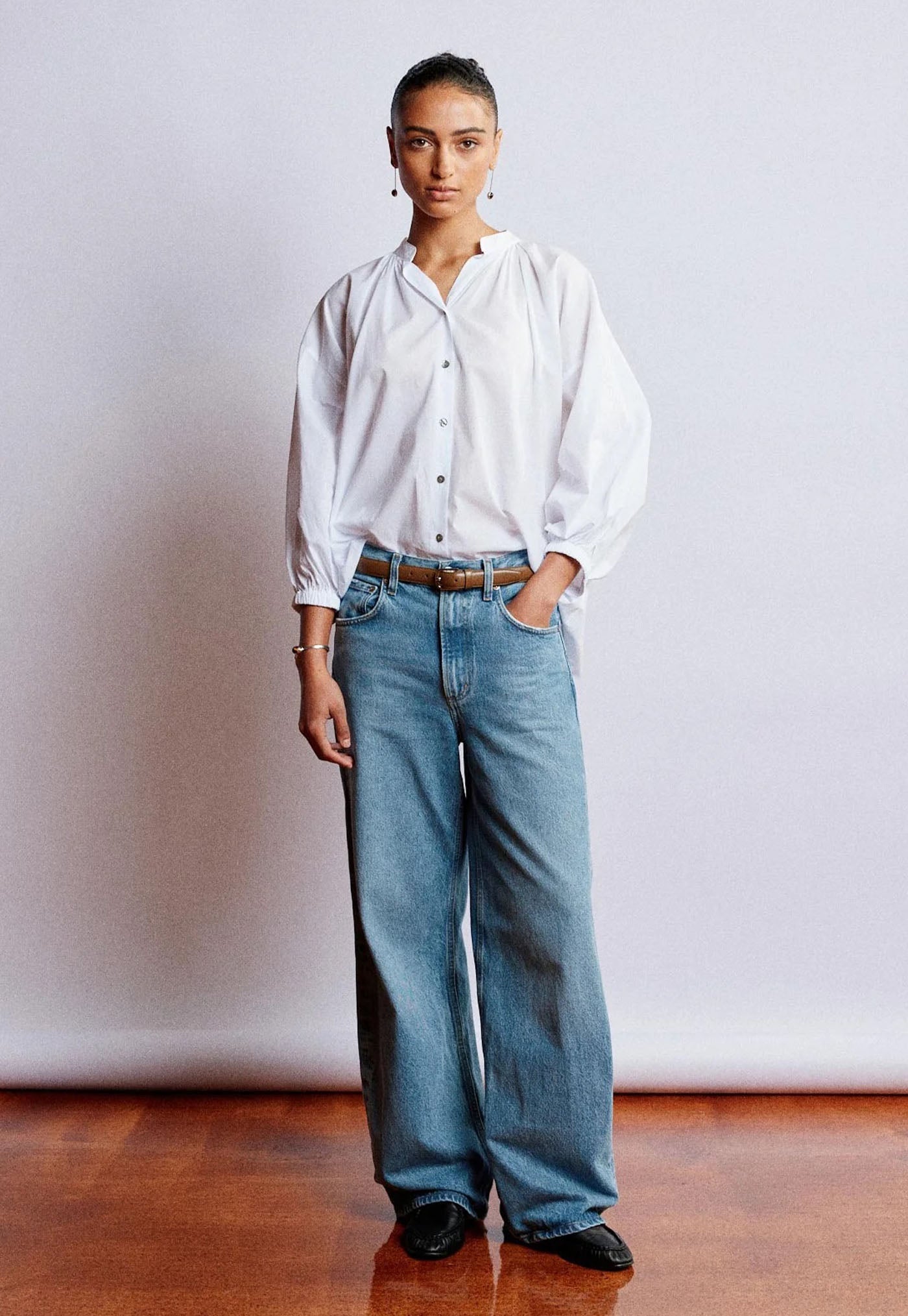 Everyday Blouse - Cotton Lawn White