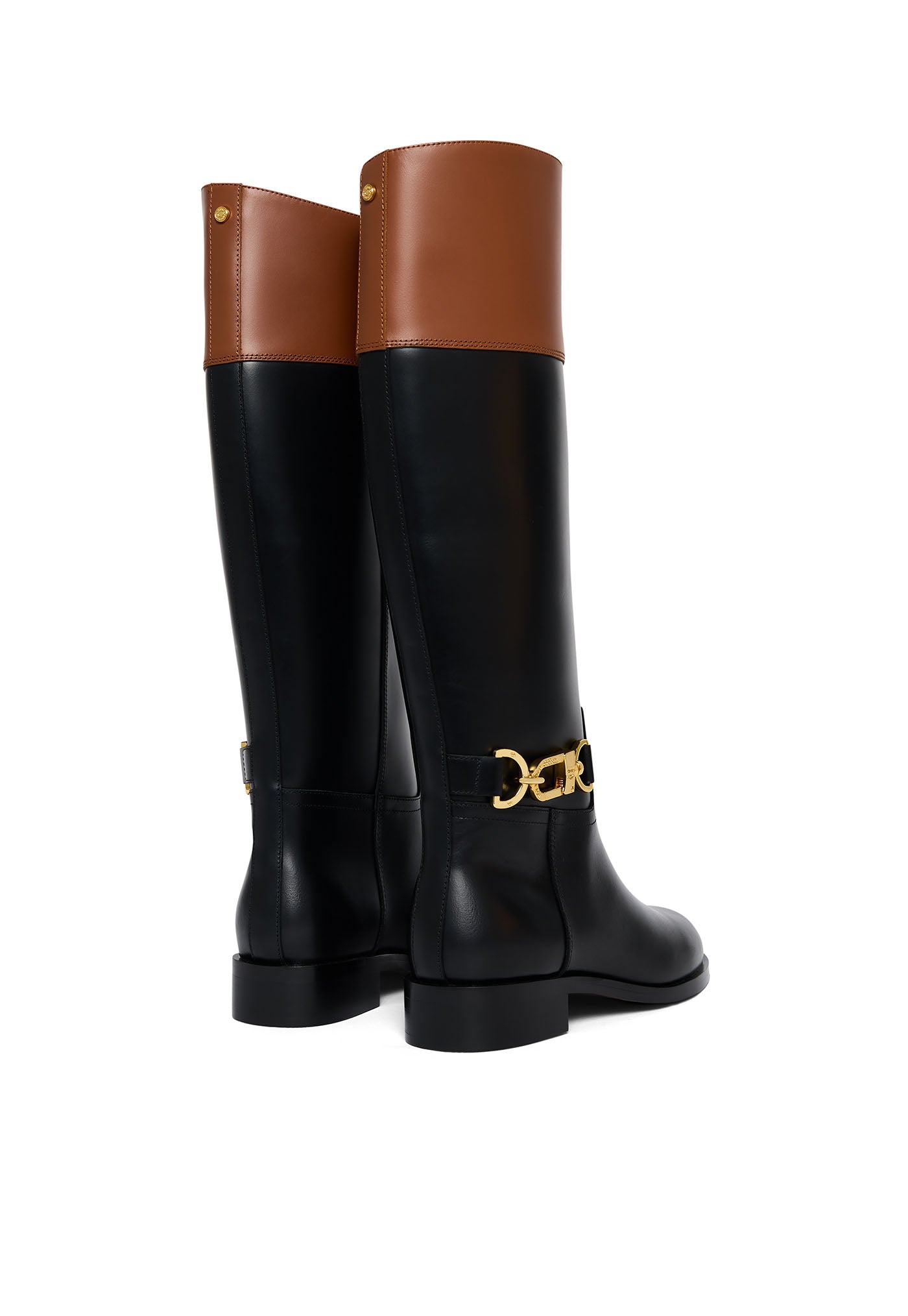Bridle Boot - Black Tan