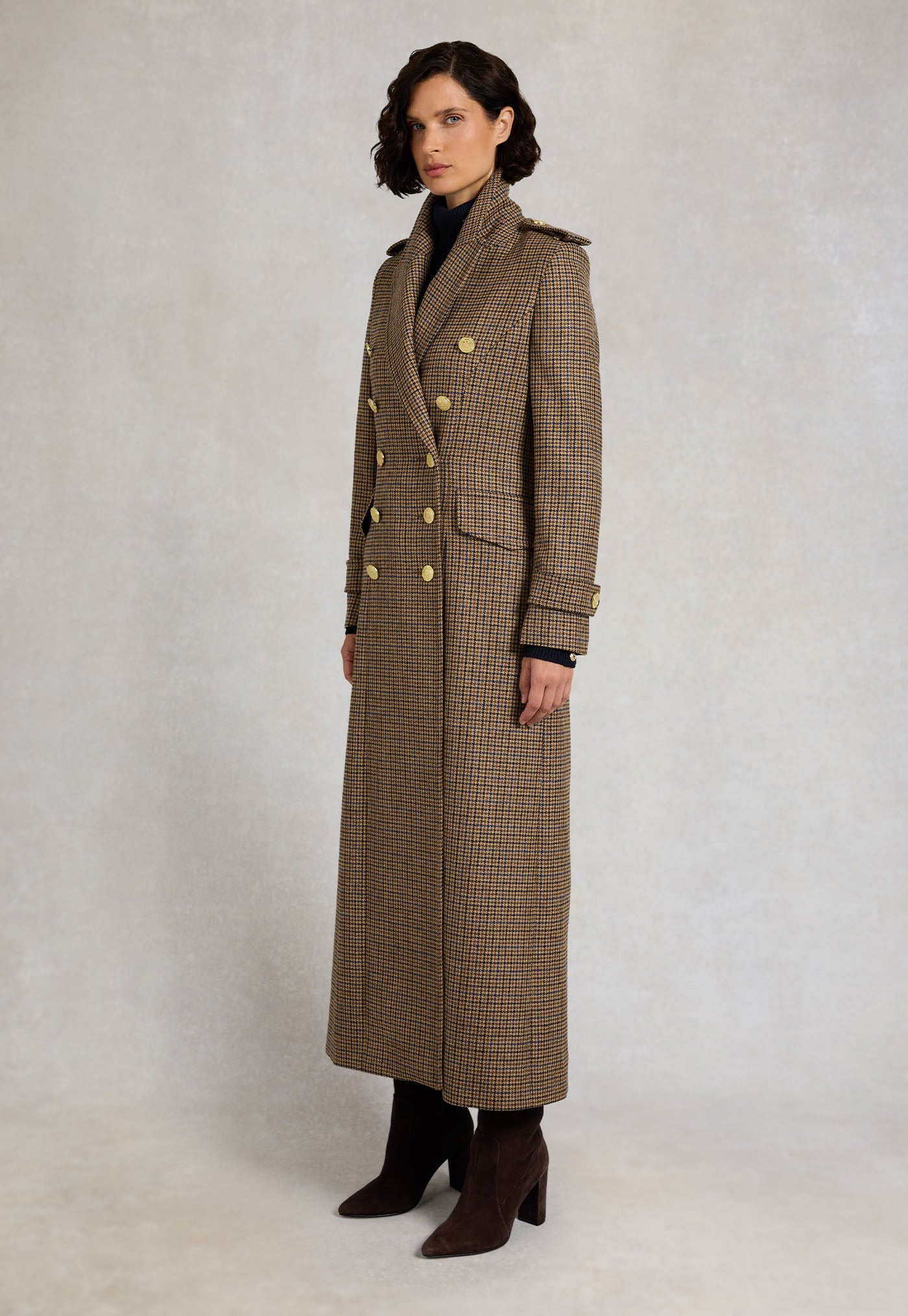 The Great Coat - Abbot Check Tweed