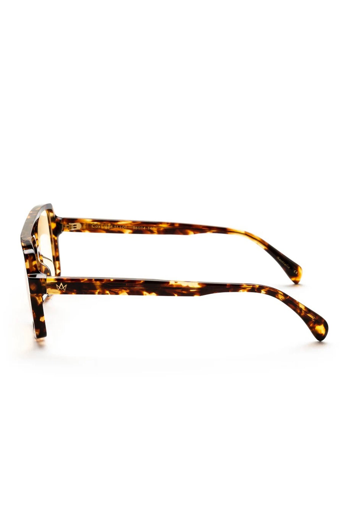 Cox Tort Sunglasses - Tort Amber