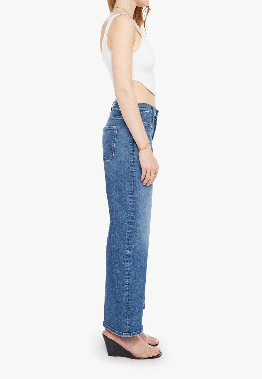 Patch Pocket Mid Rise Maven Ankle - Let's Split