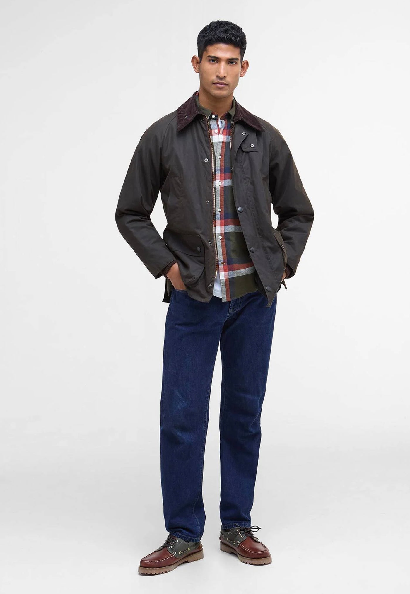 Classic Bedale Wax Jacket - Olive