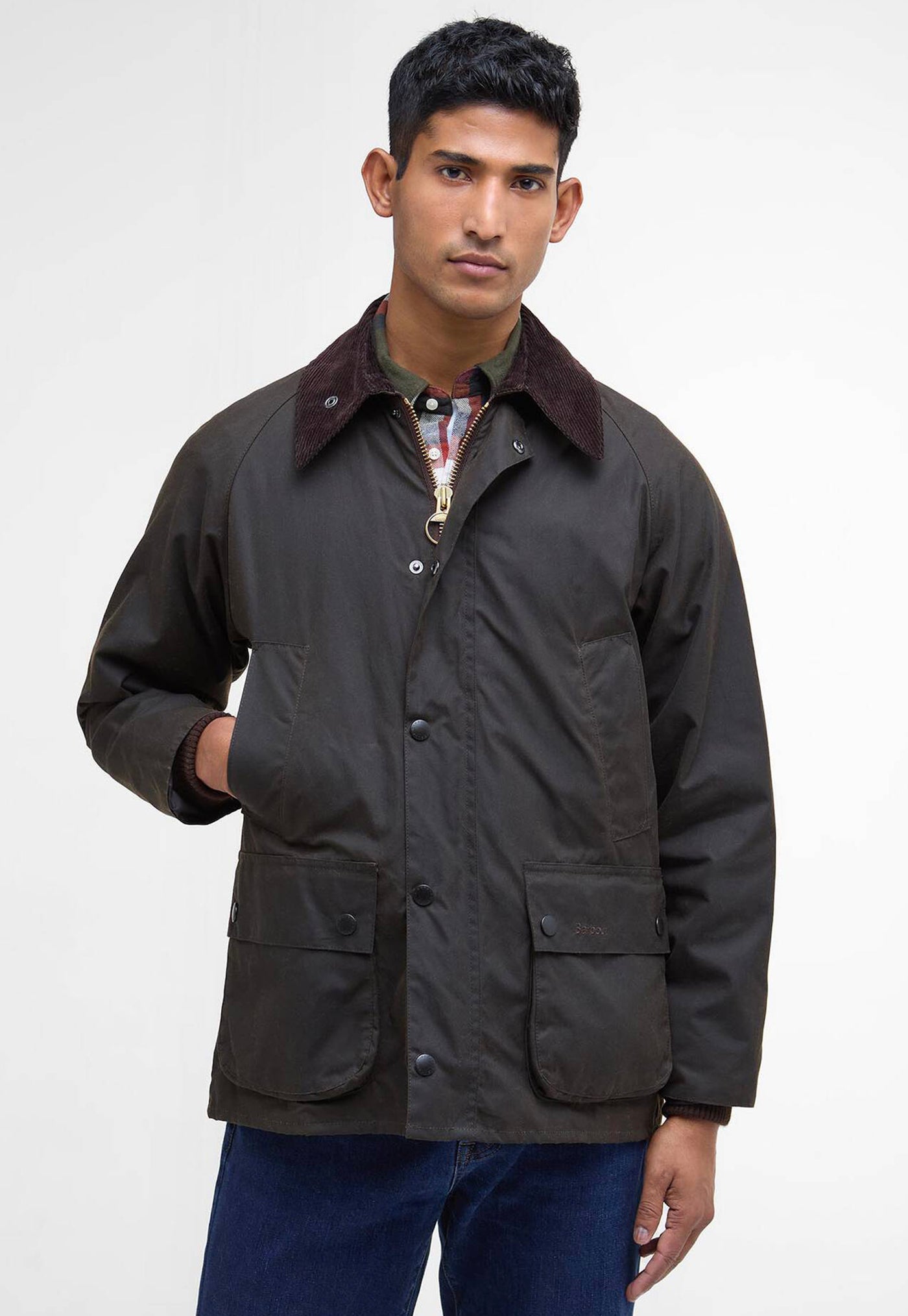 Classic Bedale Wax Jacket - Olive