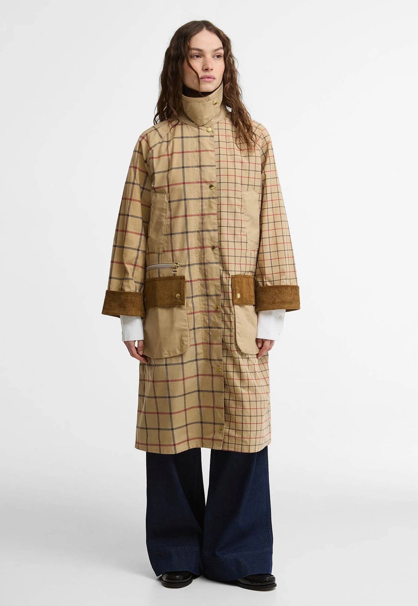 Hollington Check Casual Jacket - Beige Tattersall