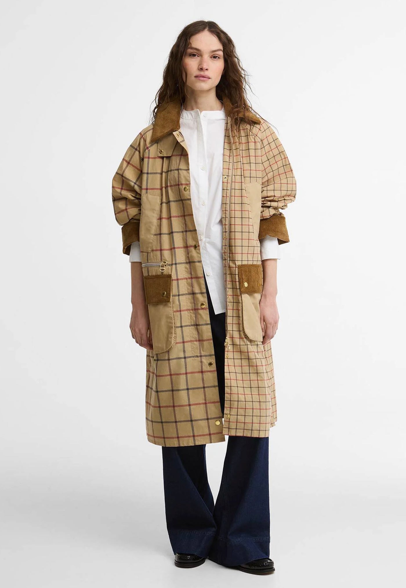 Hollington Check Casual Jacket - Beige Tattersall