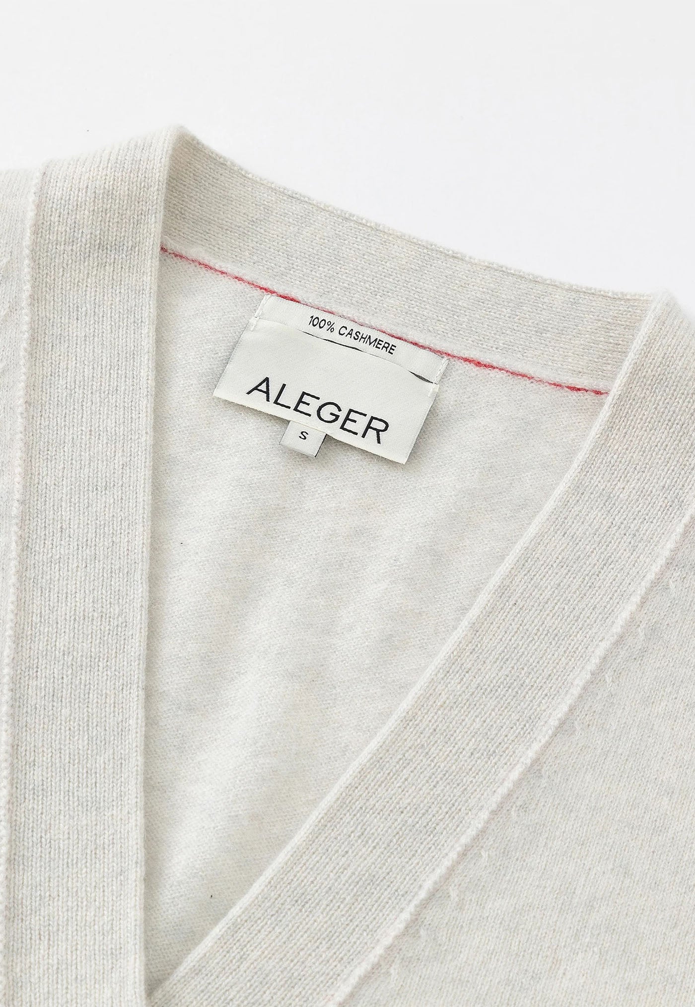 N.145 Cashmere Seam Detail Cardi - Terry