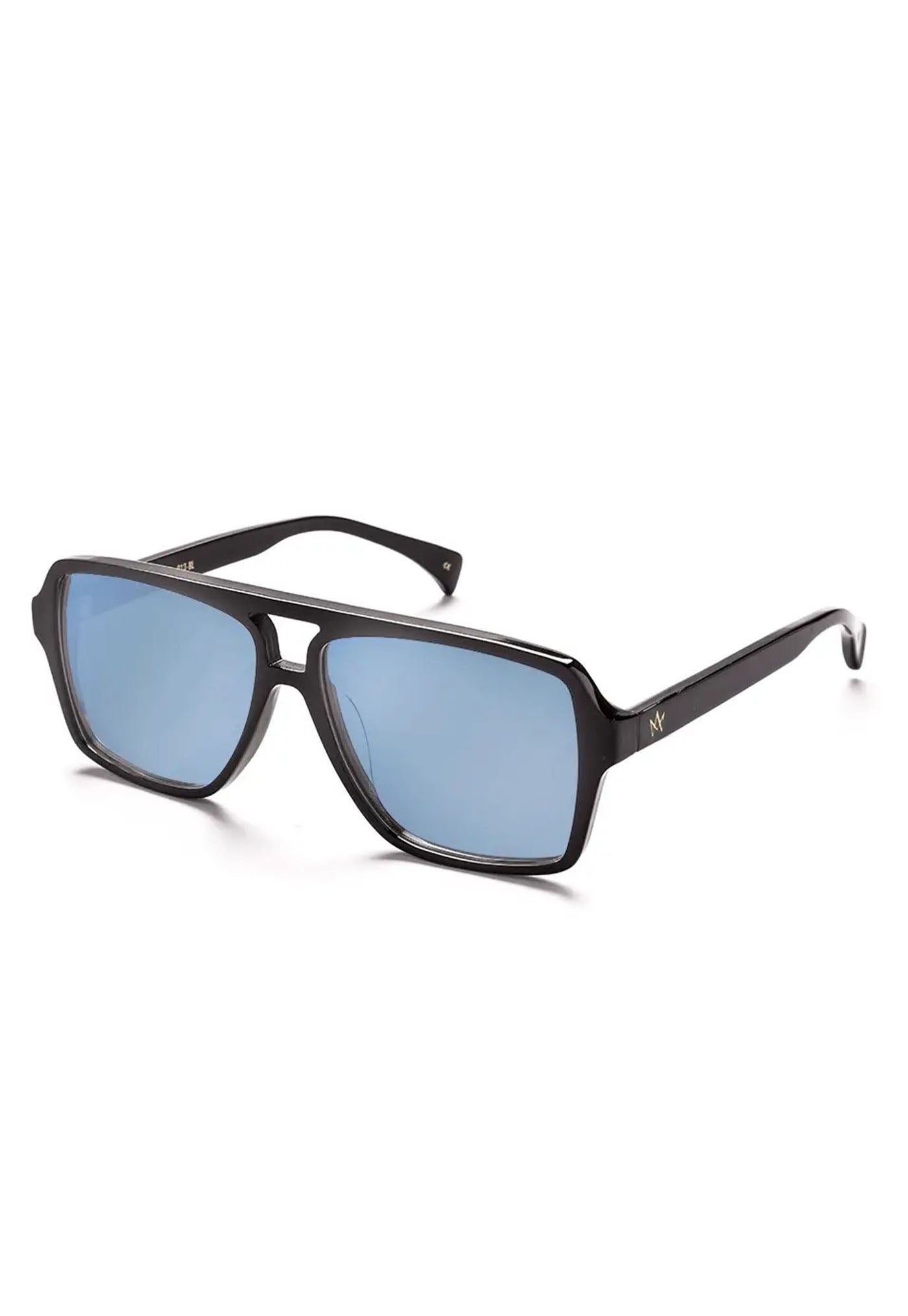 Cox Black Sunglasses - Blue