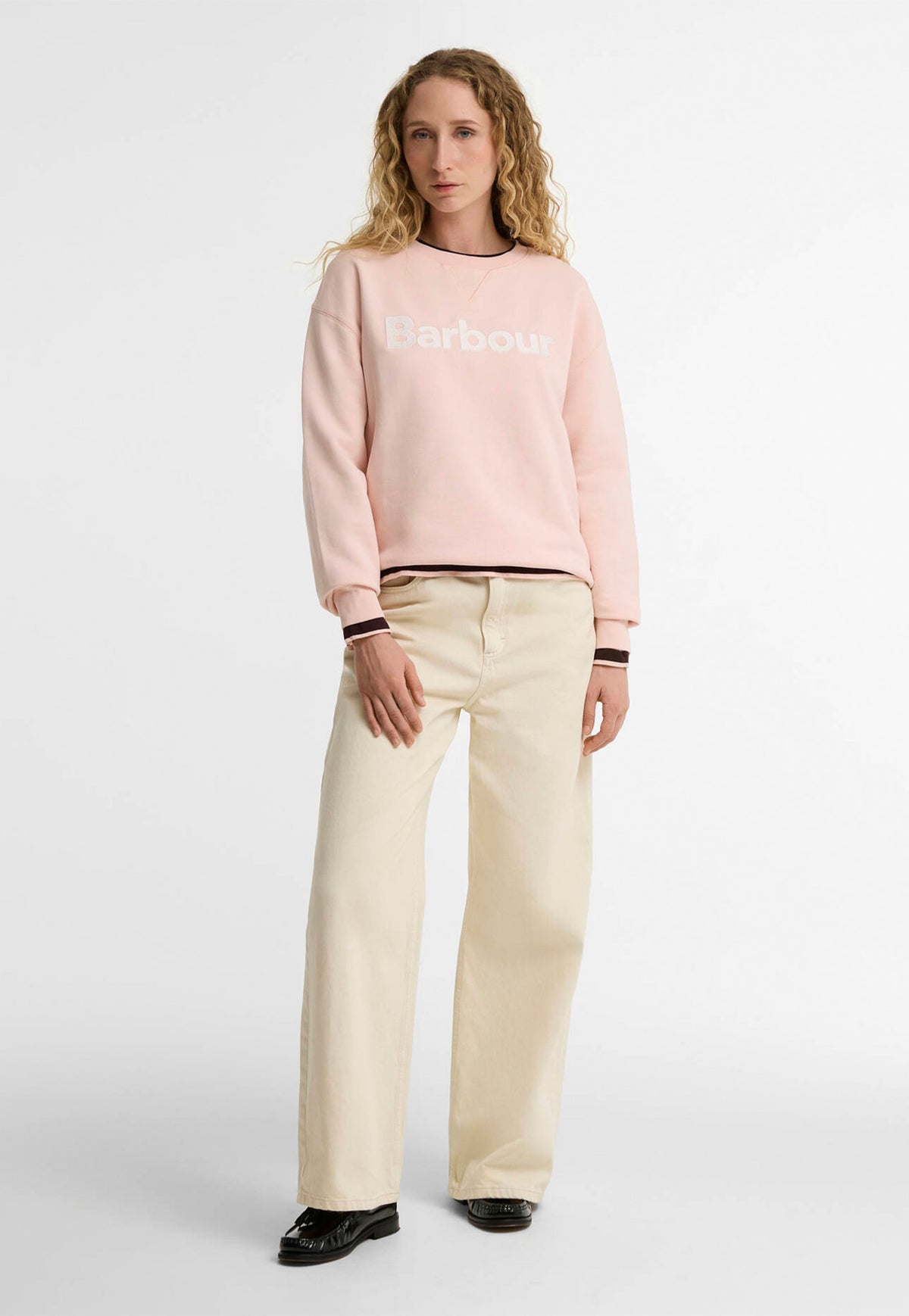 Hartland Crew Sweatshirt - Pink Blush