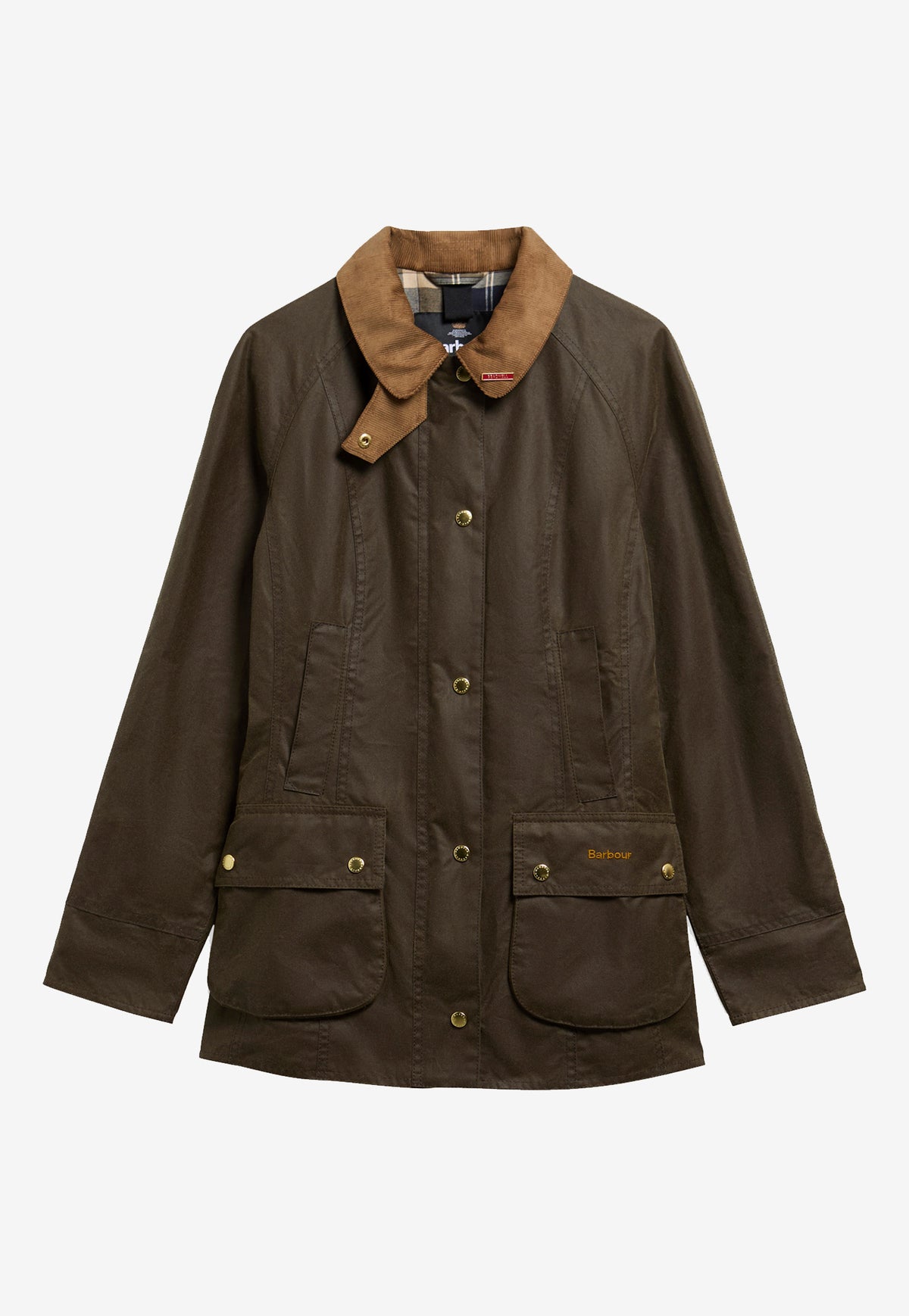 Icons Beadnell Wax Jacket - Beech/Birchwood