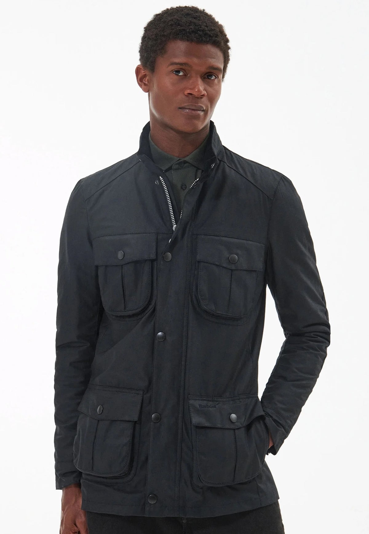 Men's Corbridge Wax Jacket - Black/Classic