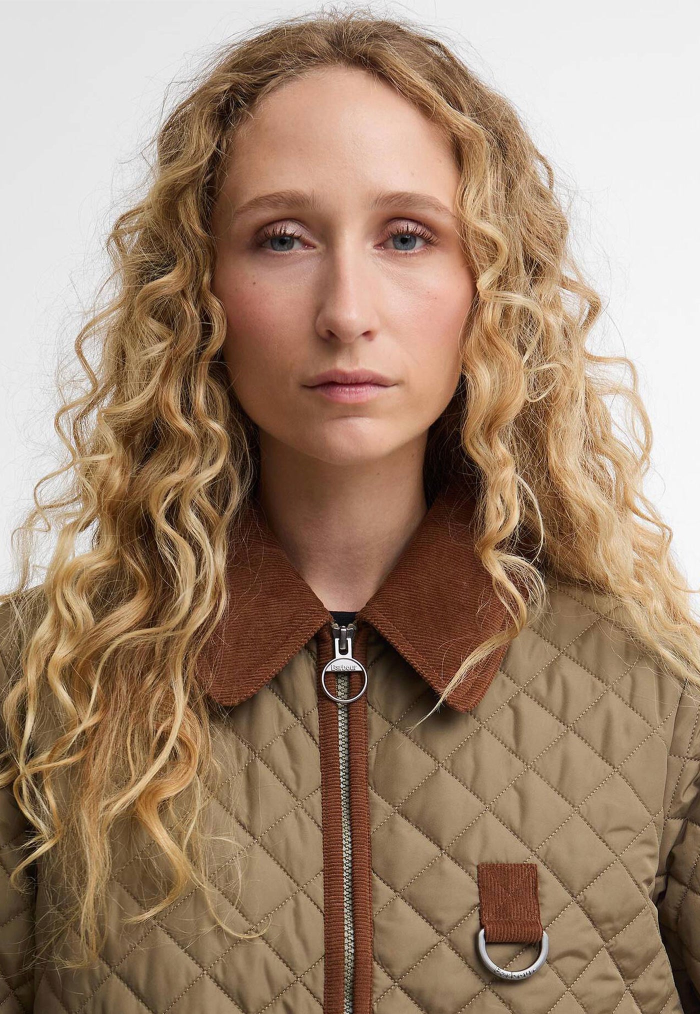 Aylesby Quilted Jacket - Dusky Green