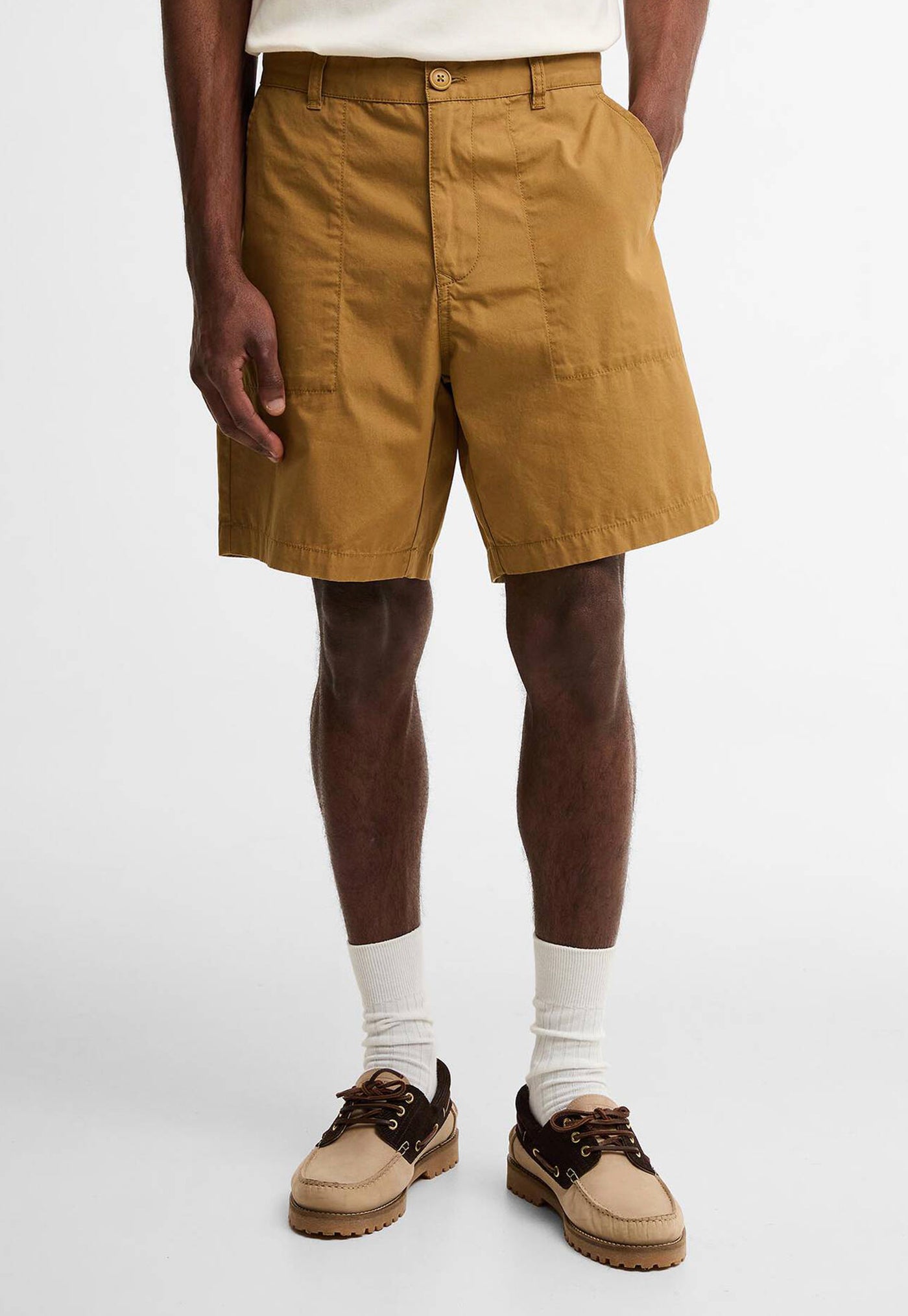 Sherburn Cotton Short - Camel