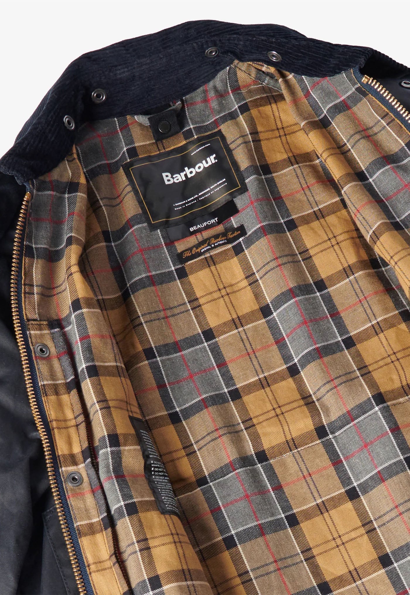 Beaufort Wax Jacket - Navy