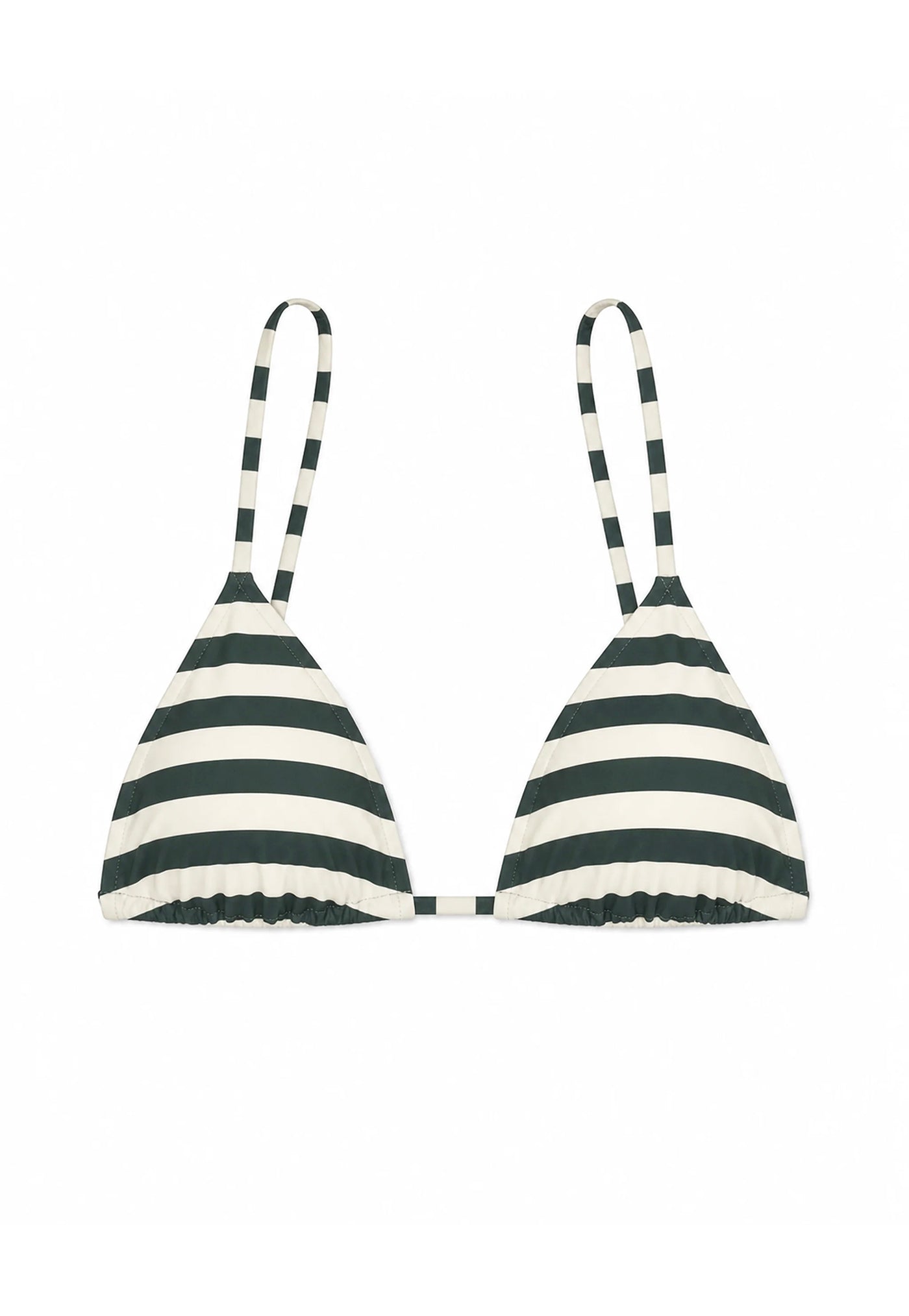 Lulu Bikini Top - Forest Stripe