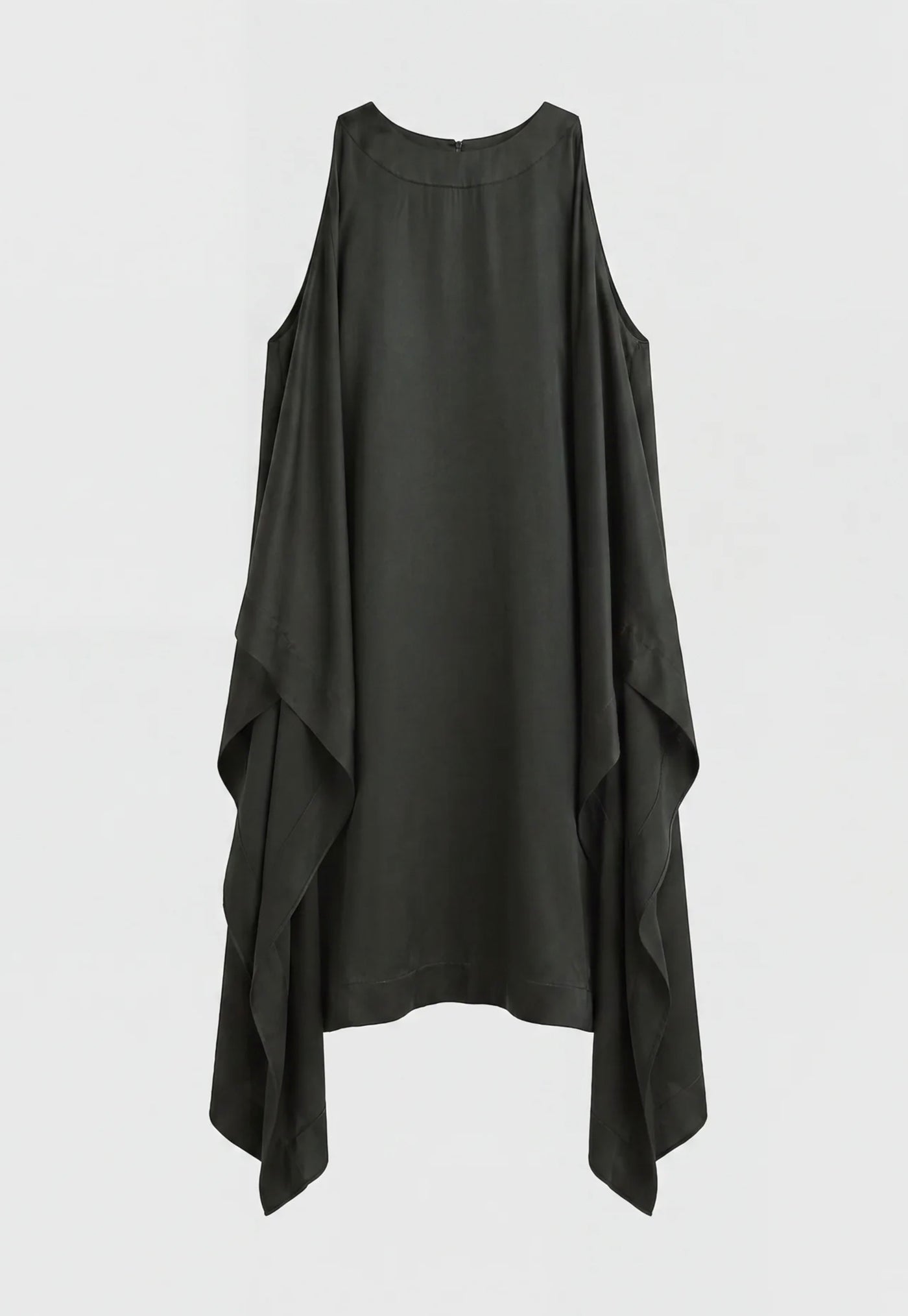 Como Waterfall Mini Dress - Forest