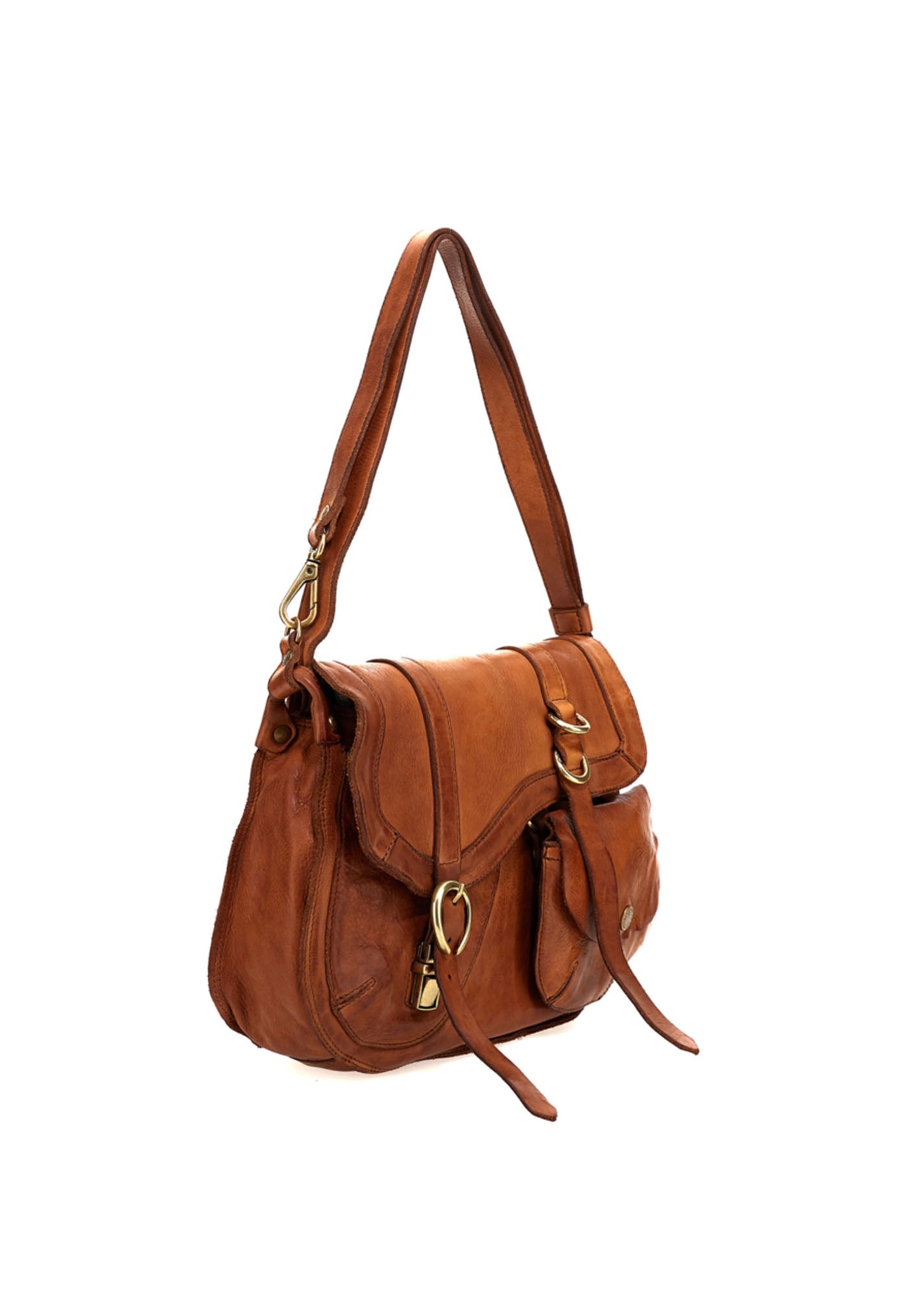 Arya Shoulder Bag - Cognac