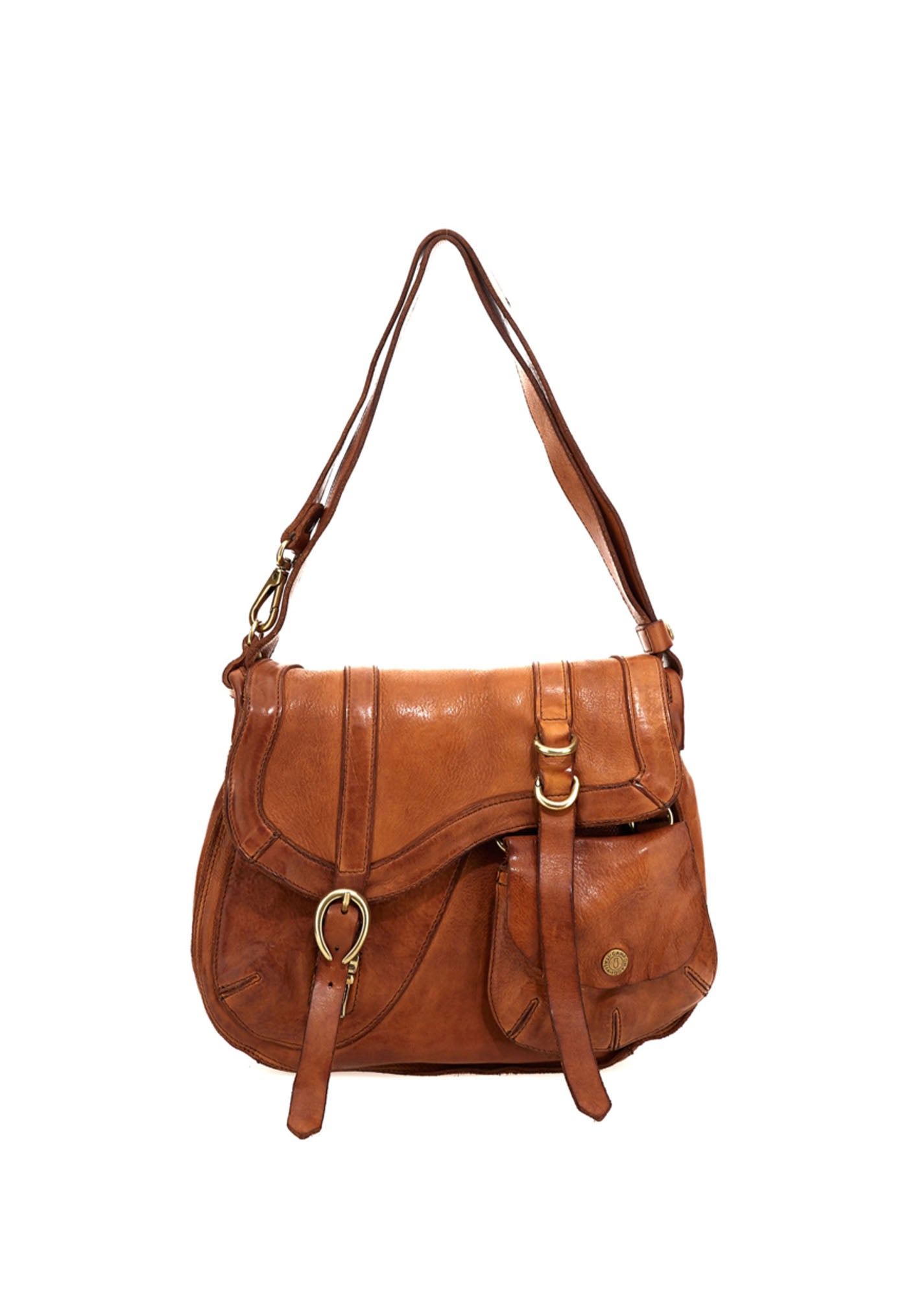 Arya Shoulder Bag - Cognac