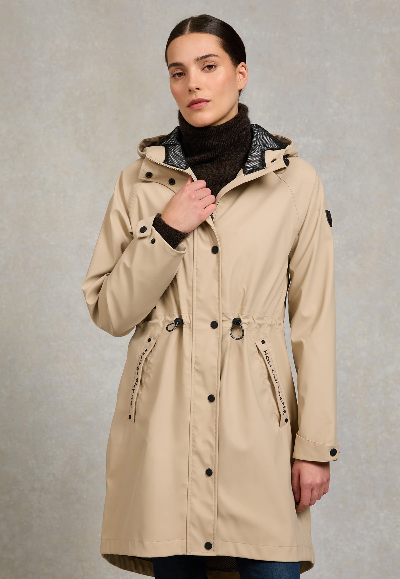 Chartwell Rain Parka - Stone