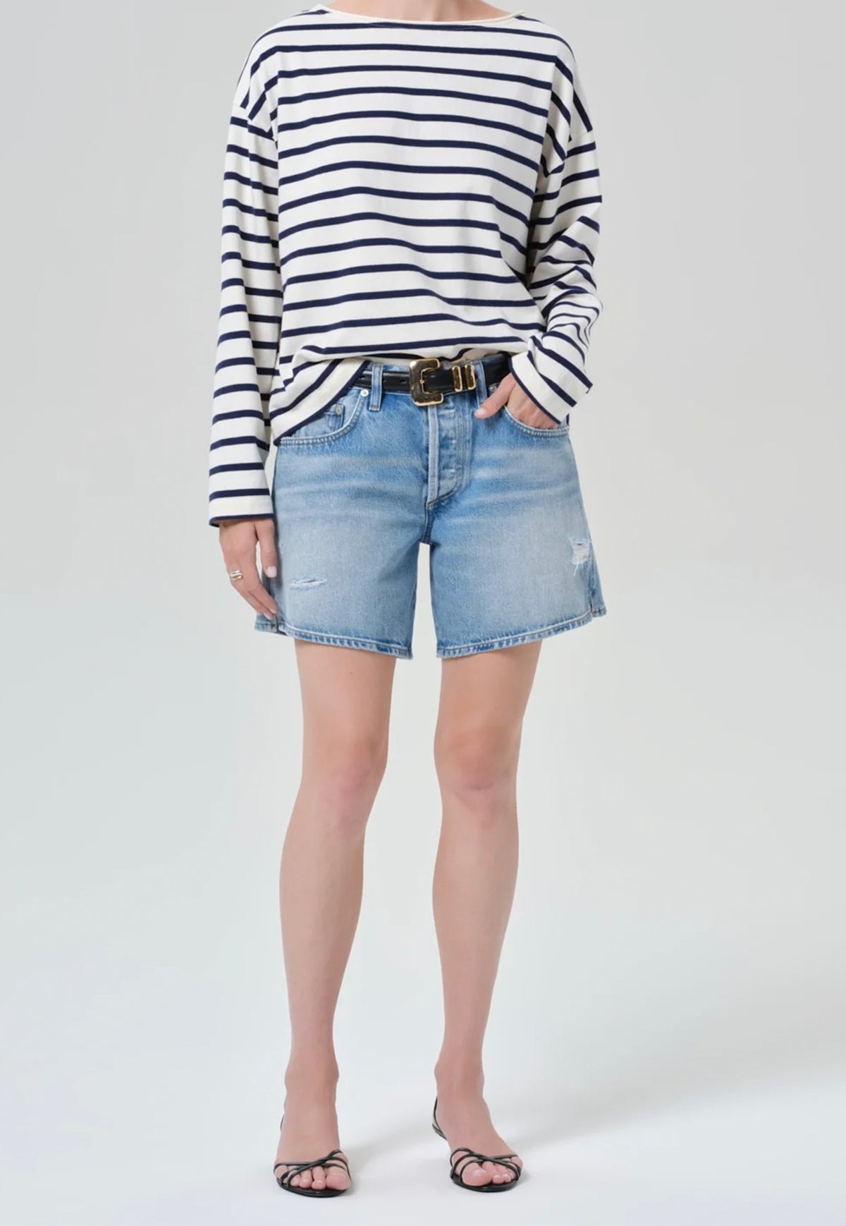 Billie Relaxed Short - Sparrow
