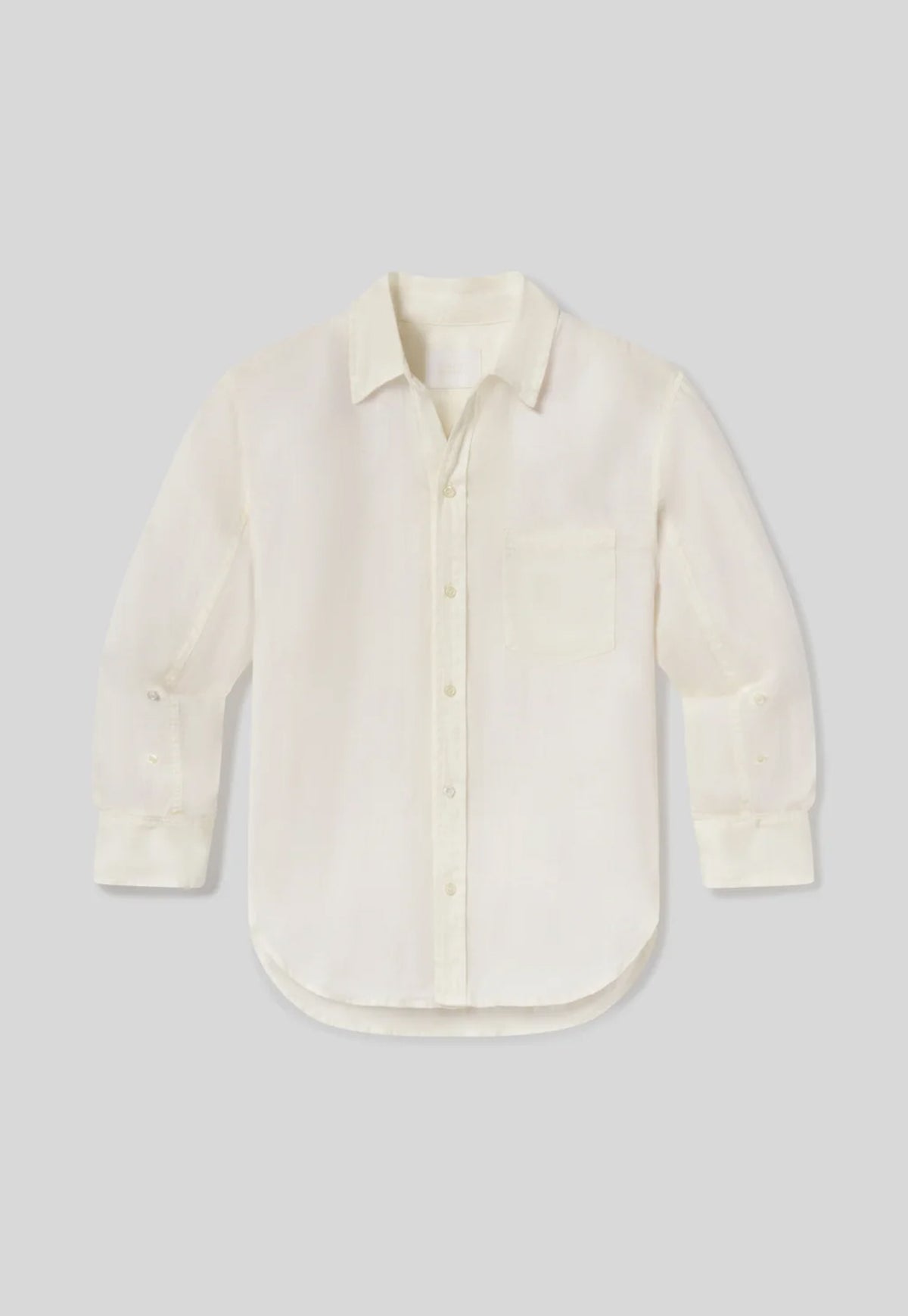 Kayla Shrunken Shirt - Vanilla