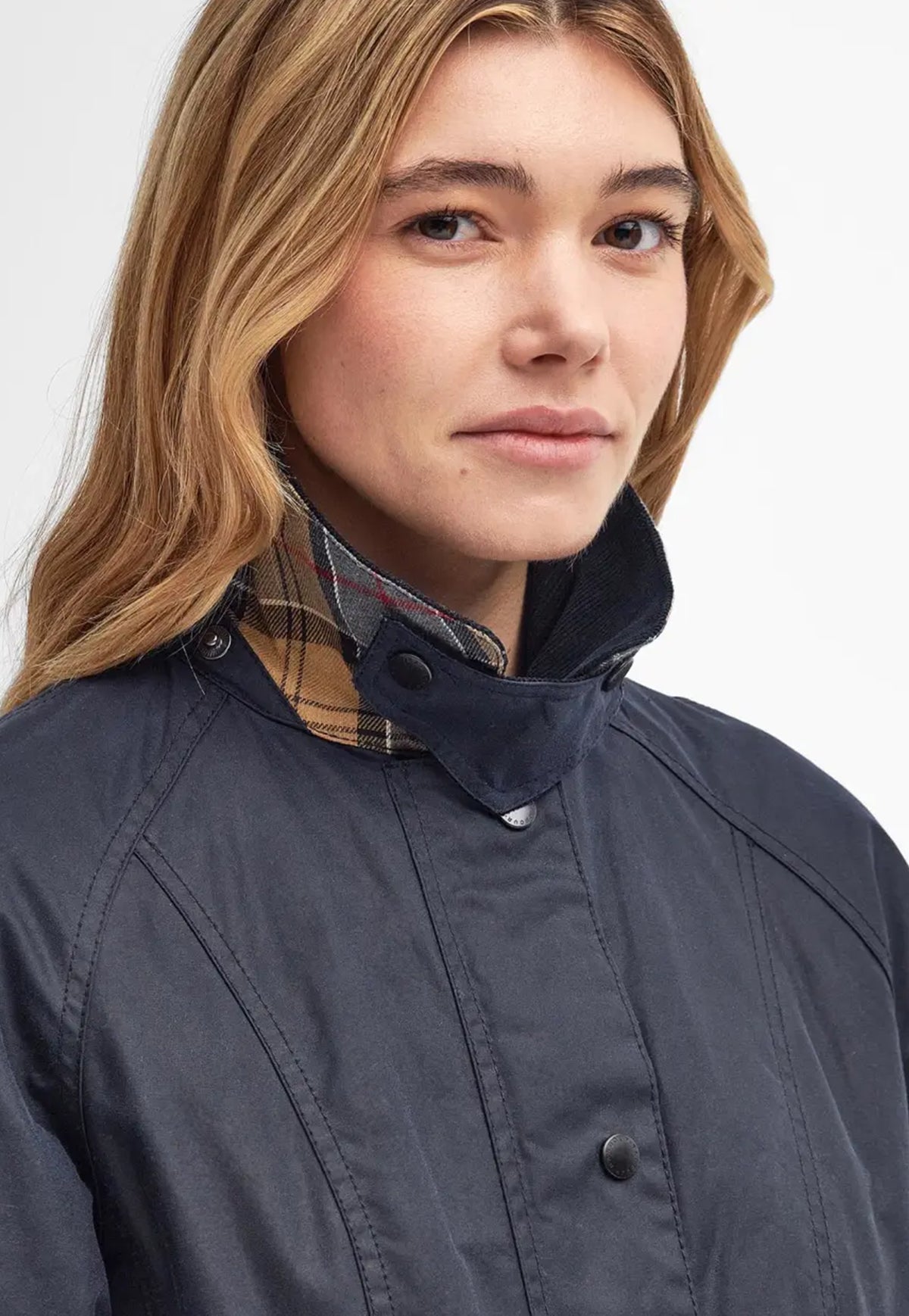 Beadnell Wax Jacket - Navy