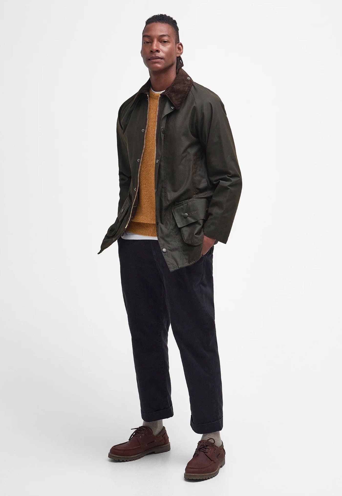 Classic Beaufort Wax Jacket - Olive
