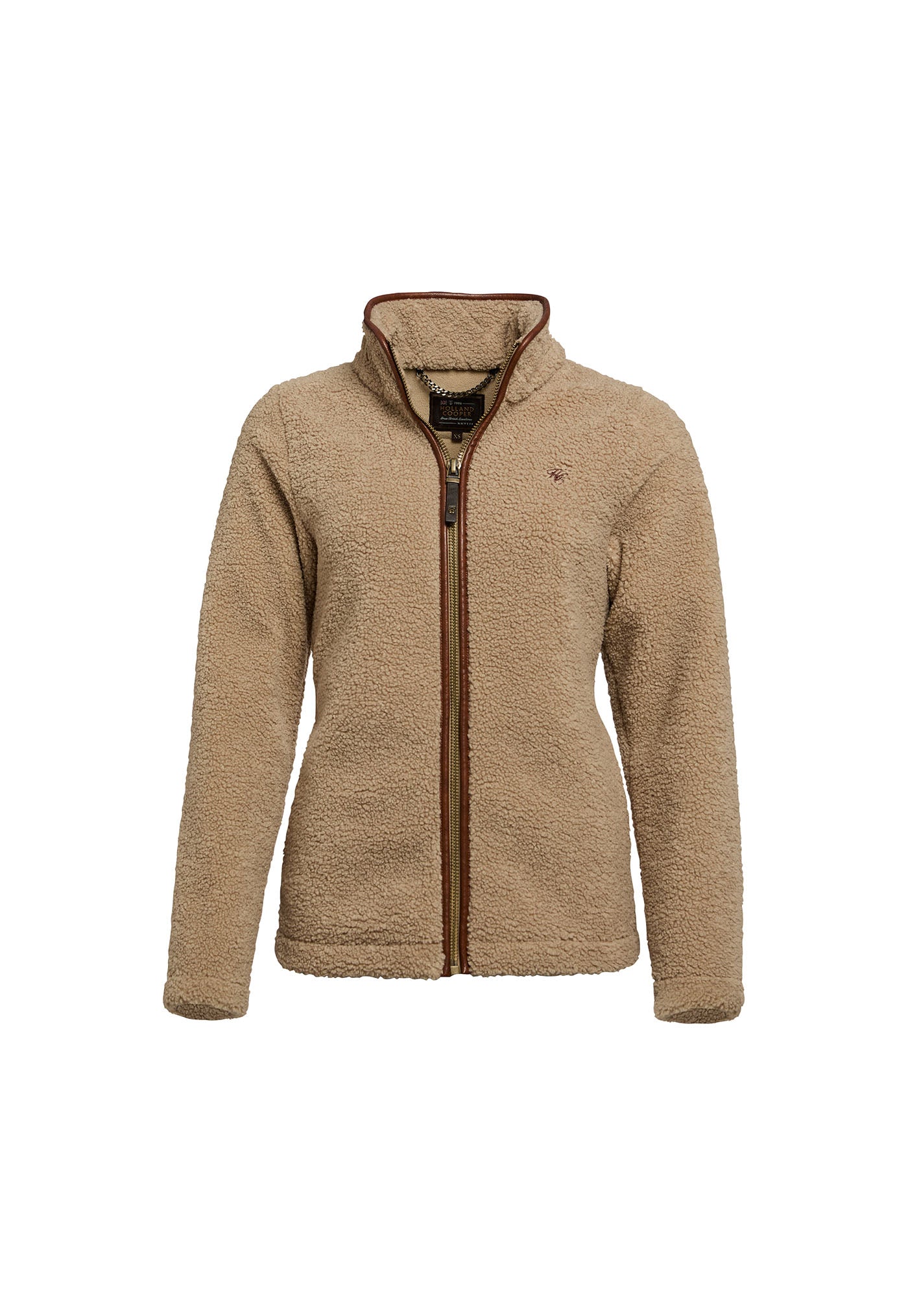 Country Fleece Jacket - Natural Borg