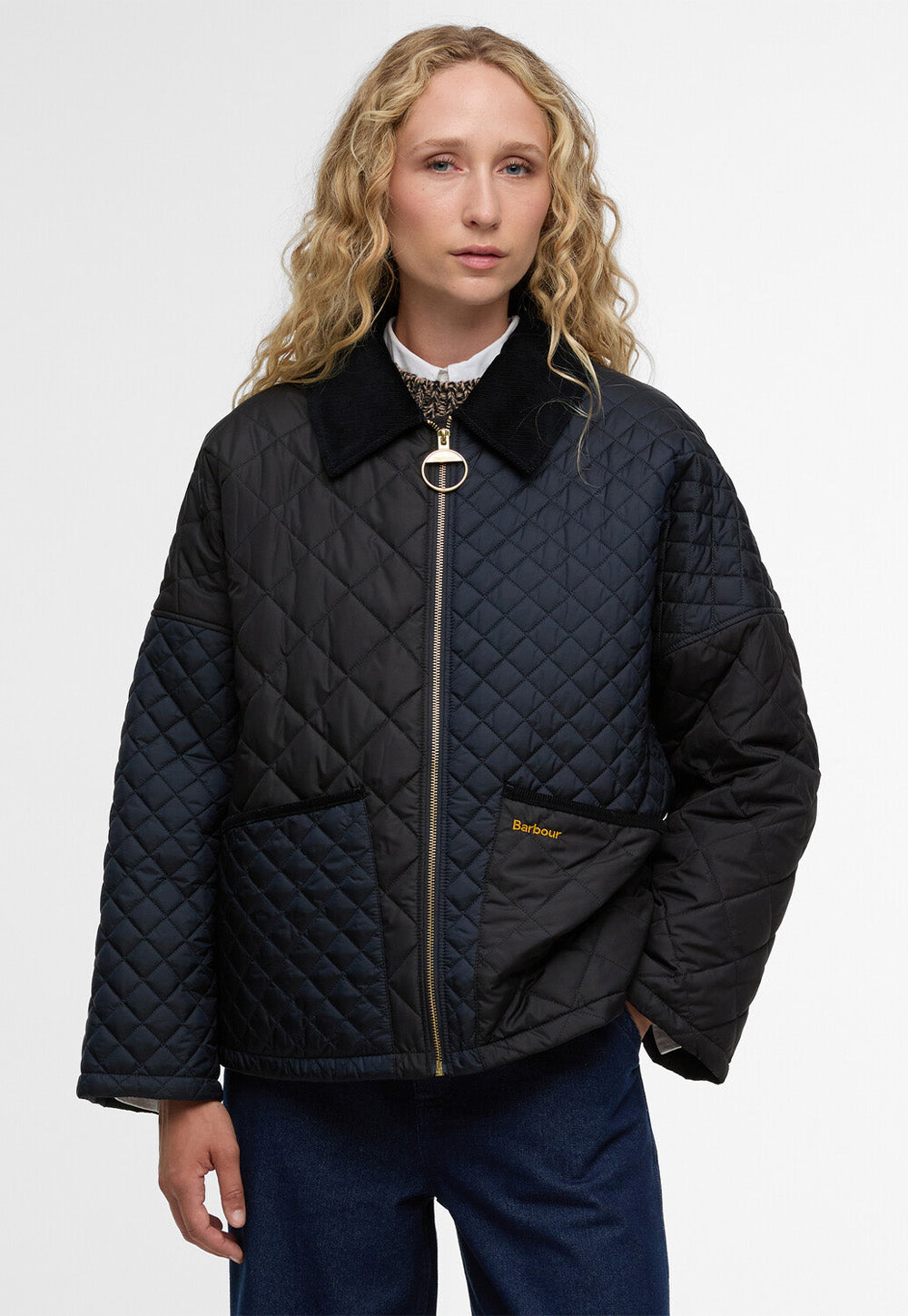 Danby Quilted Jacket - Dark Navy/Black/ Dress Tartan