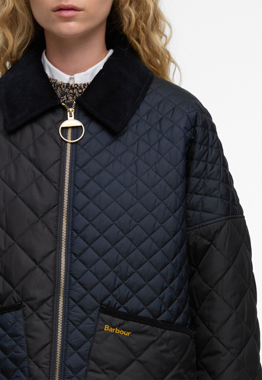 Danby Quilted Jacket - Dark Navy/Black/ Dress Tartan