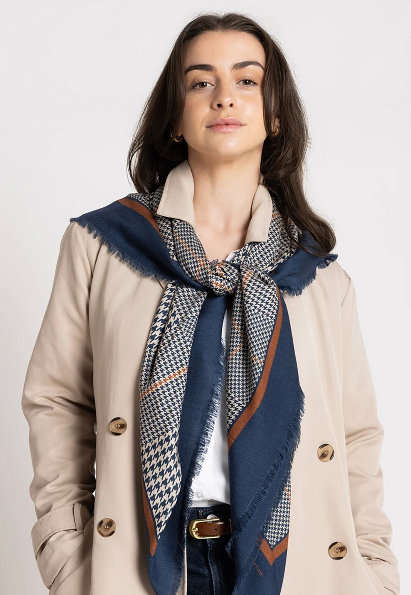 The Sutherland Wool Silk Scarf