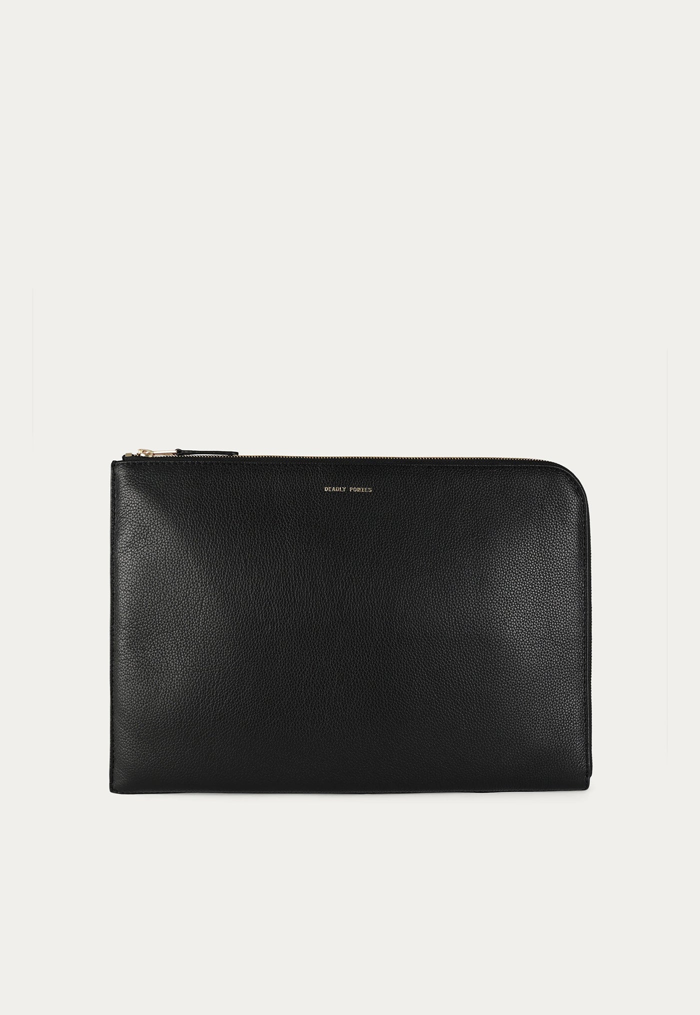 Laptop Sleeve 13" - Black/Brass