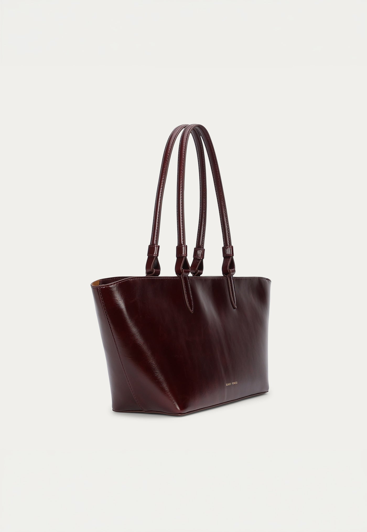 Medium Bandit Tote - Dark Cherry Gloss
