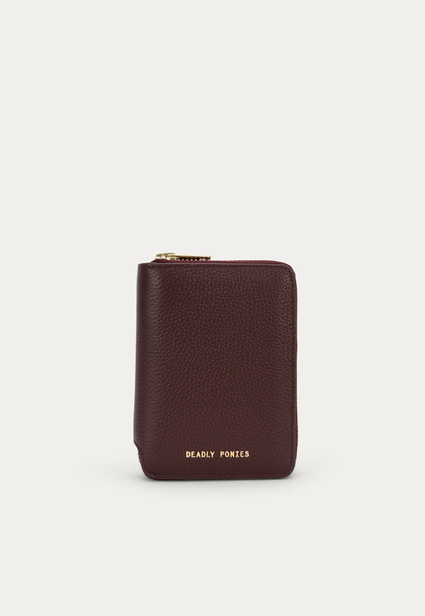 Mini Wallet - Dark Cherry