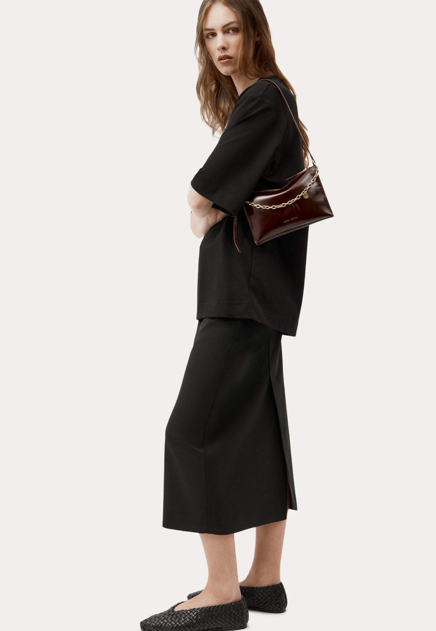 Minimese Crossbody - Dark Cherry Gloss