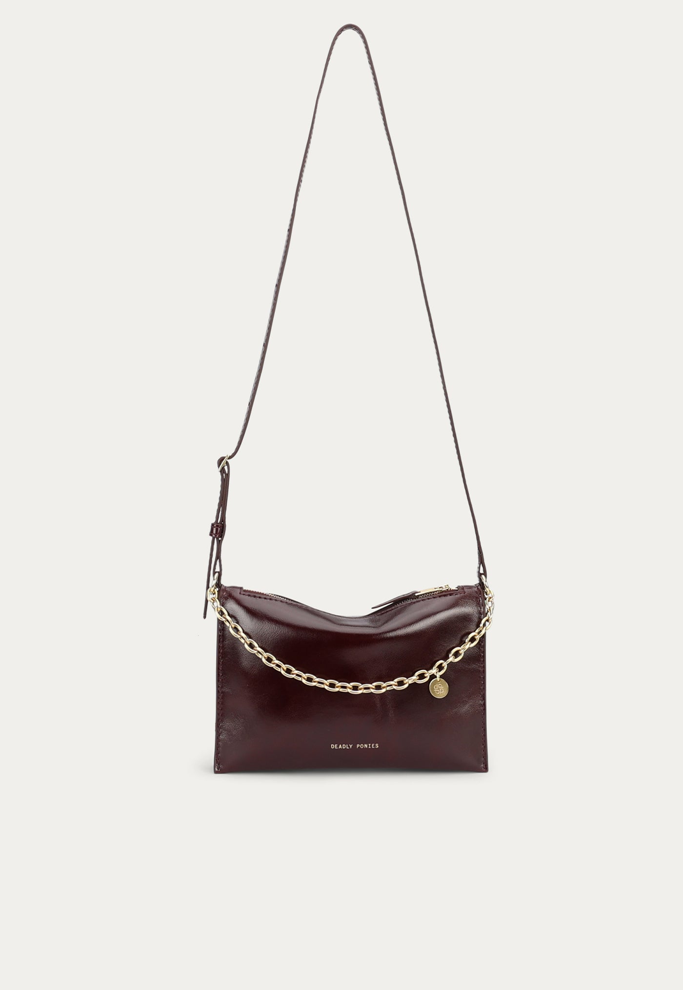 Minimese Crossbody - Dark Cherry Gloss