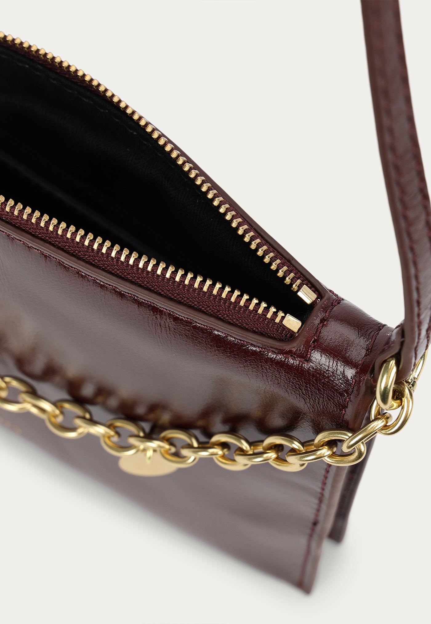Minimese Crossbody - Dark Cherry Gloss
