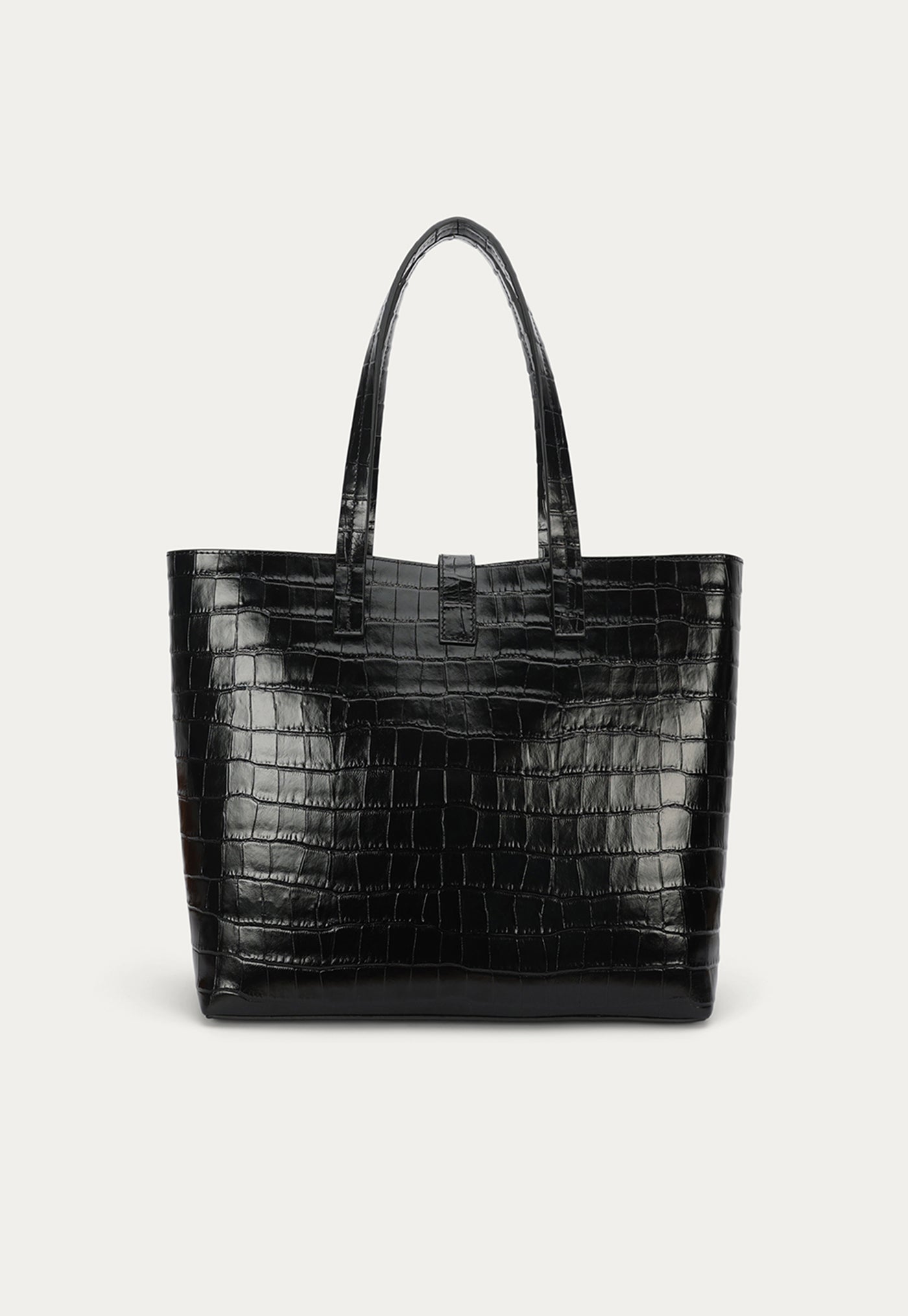 Mr Porter Tote - Black Croc