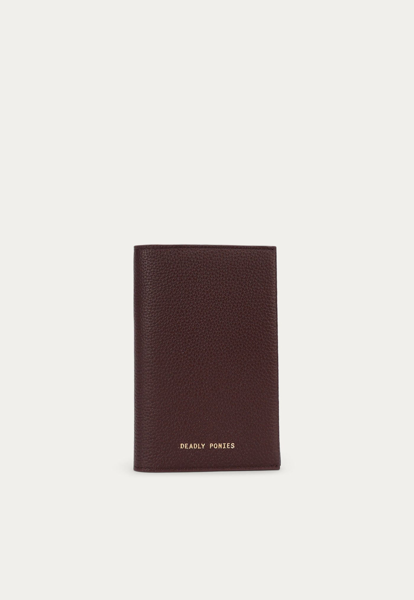Passport Wallet - Dark Cherry