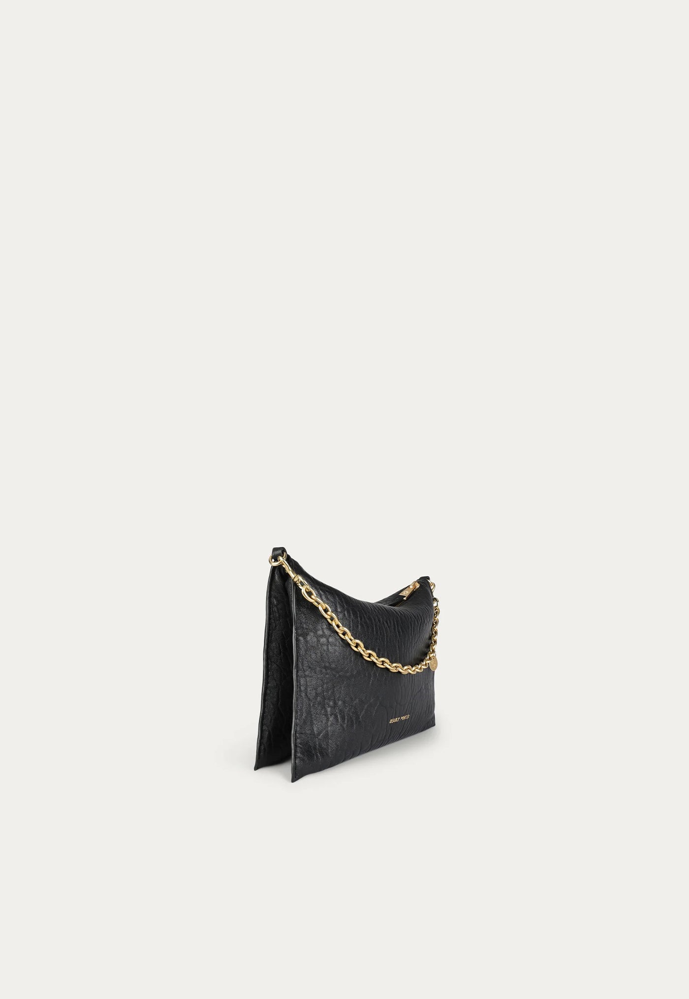 Siamese Bag - Black Bulle/Brass