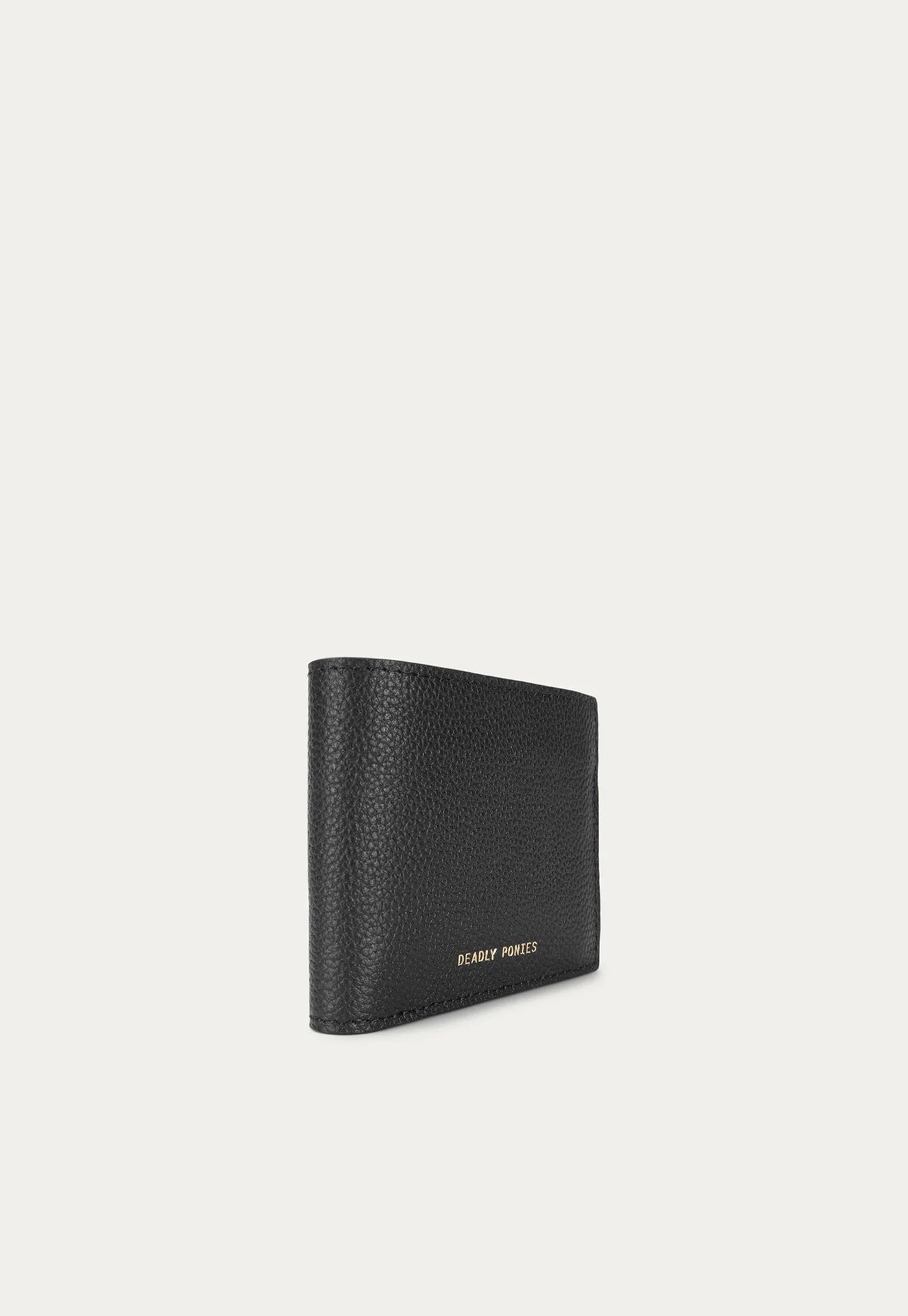 Unisex Flip Wallet - Black