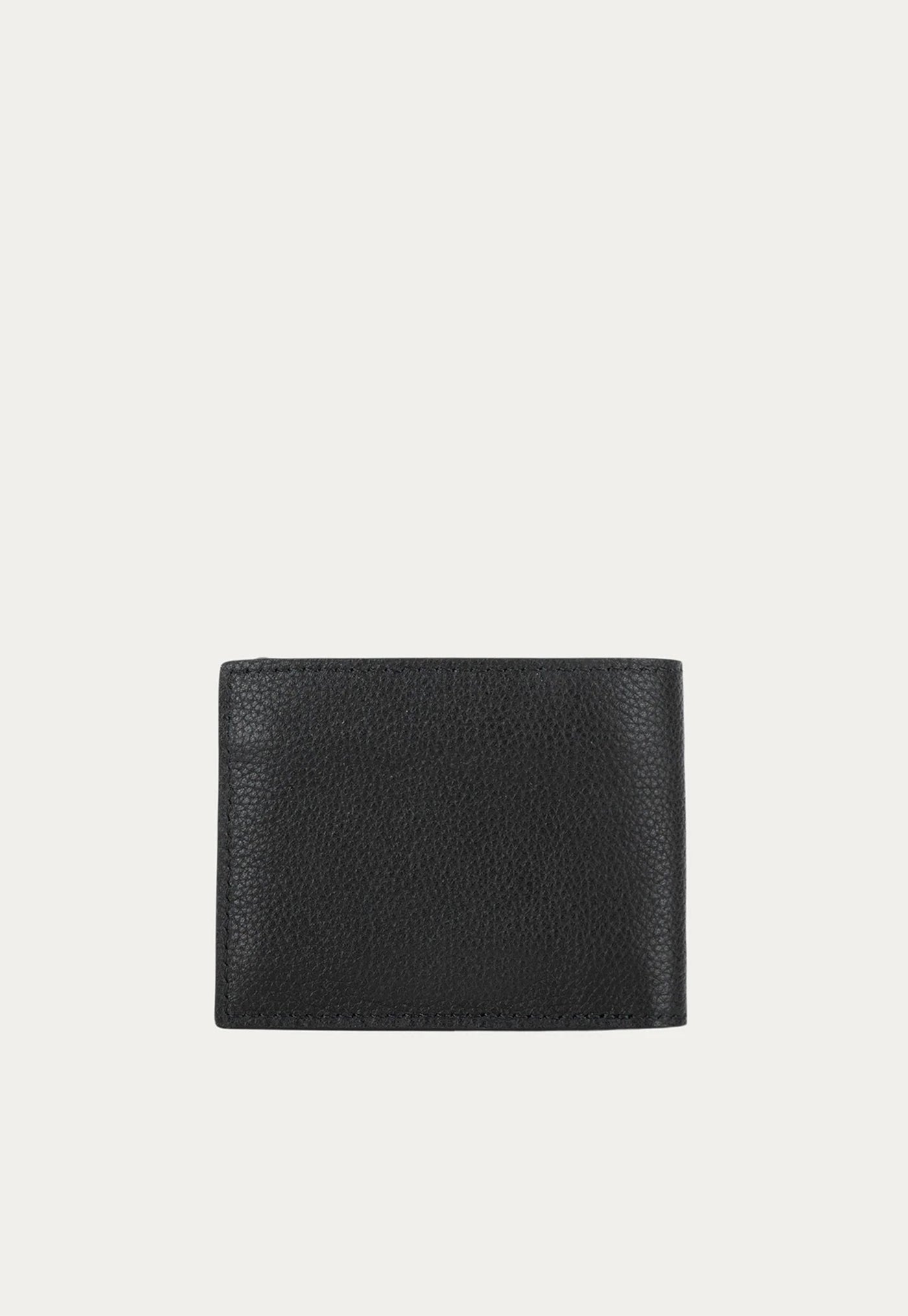 Unisex Flip Wallet - Black