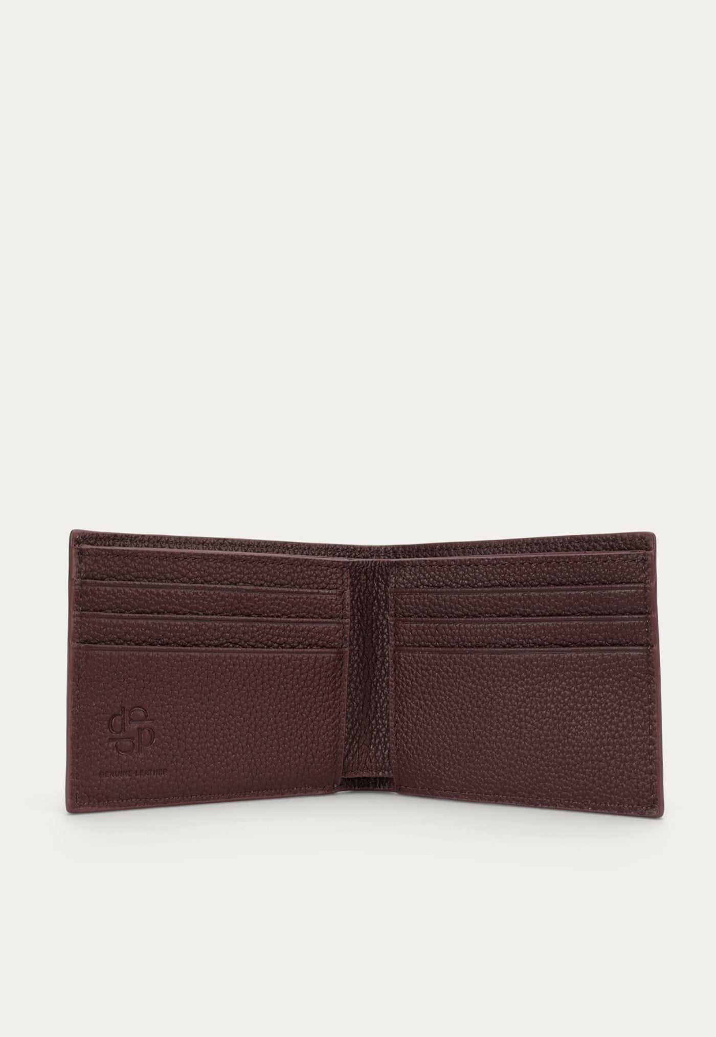 Unisex Flip Wallet - Dark Cherry