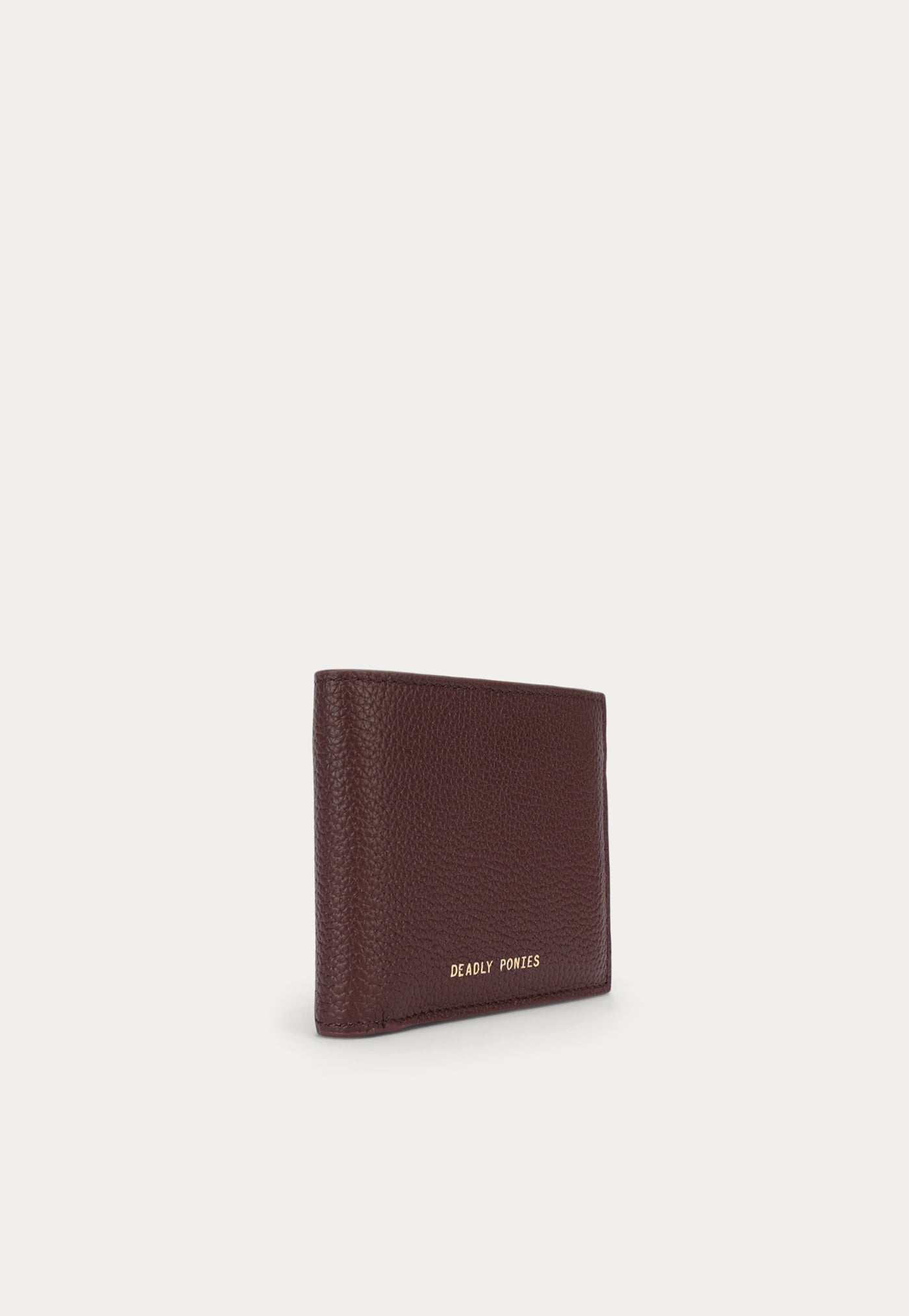 Unisex Flip Wallet - Dark Cherry