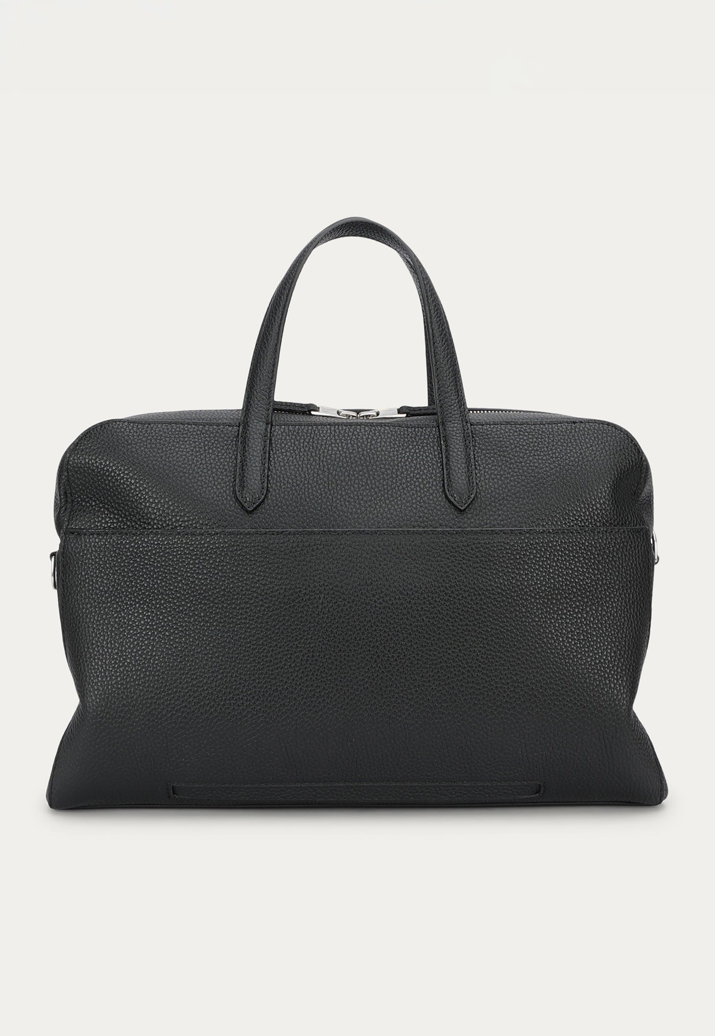 Zorro Briefcase - Black/Silver