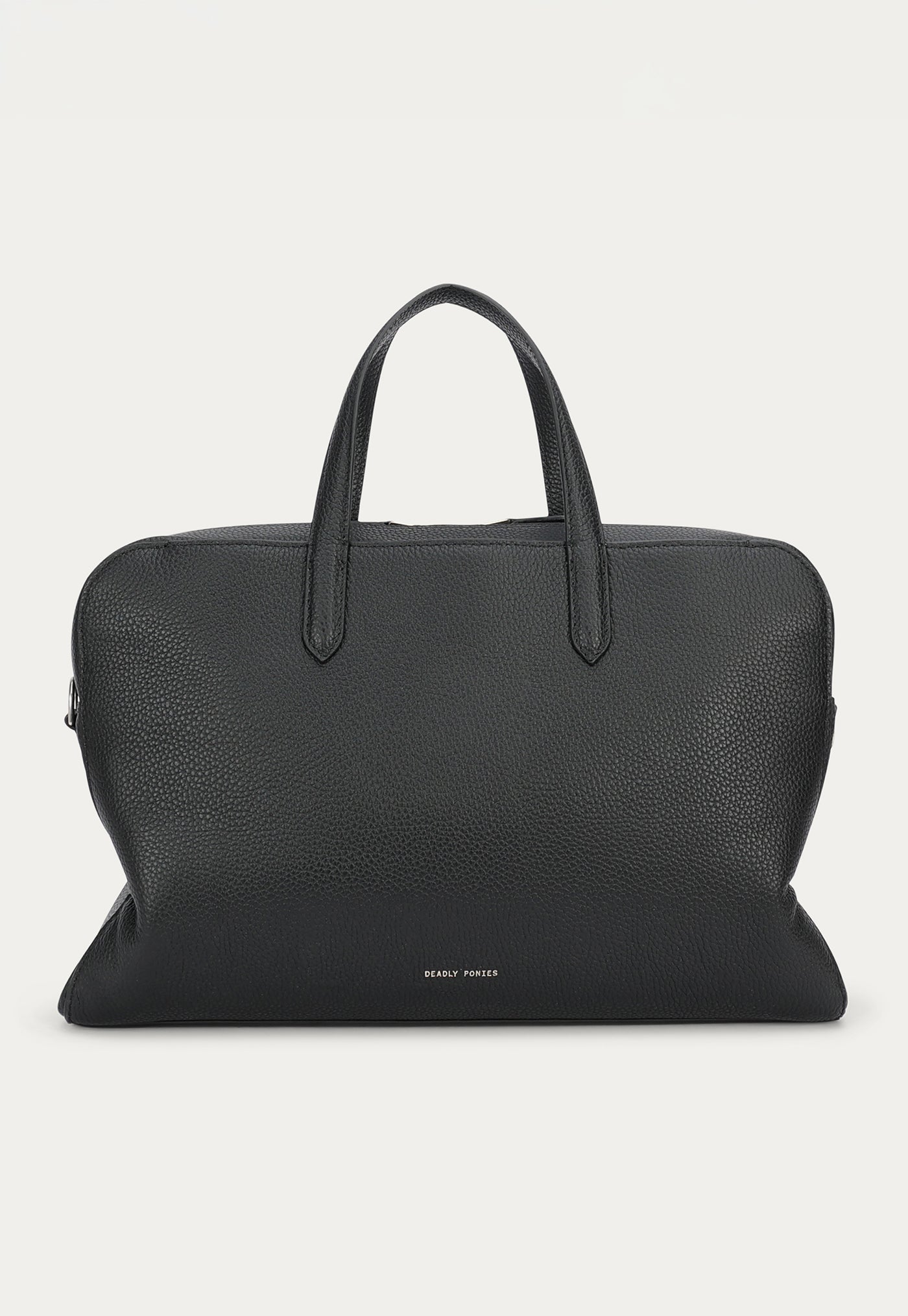 Zorro Briefcase - Black/Silver