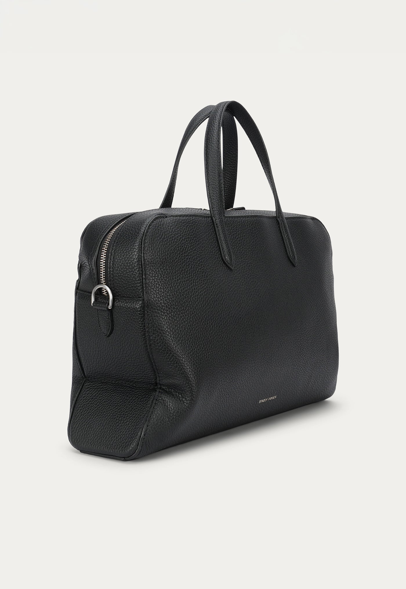 Zorro Briefcase - Black/Silver